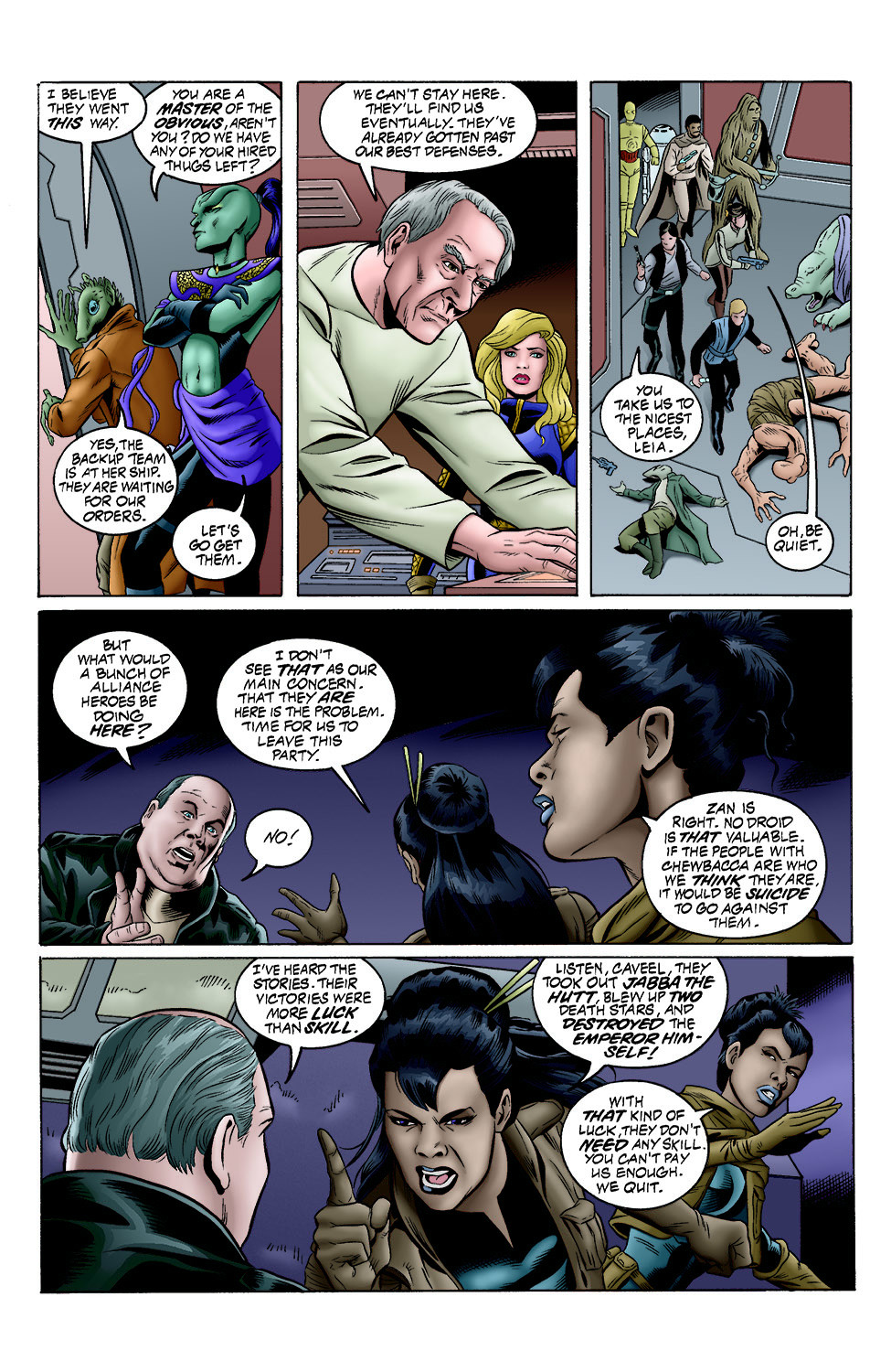 Read online Star Wars: Shadows of the Empire - Evolution comic -  Issue #5 - 11
