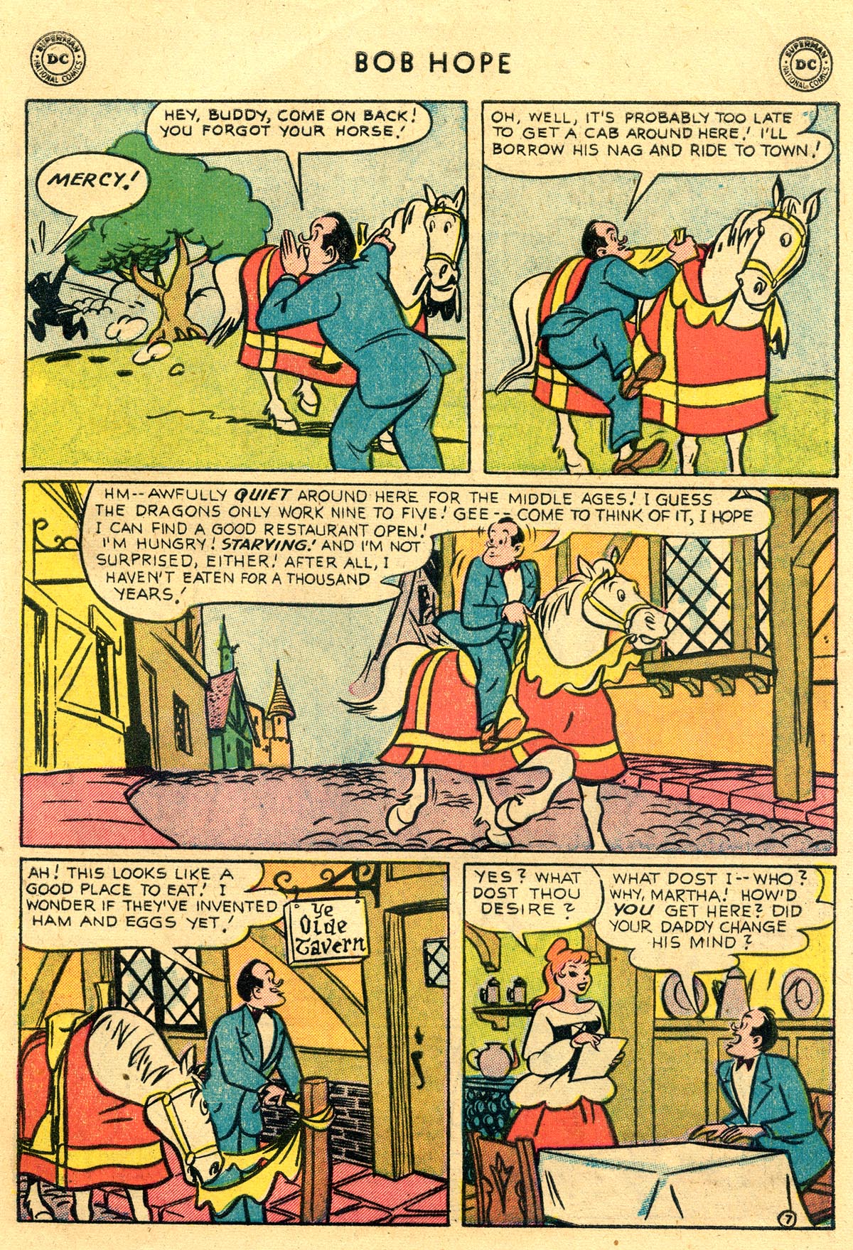 Read online The Adventures of Bob Hope comic -  Issue #37 - 9