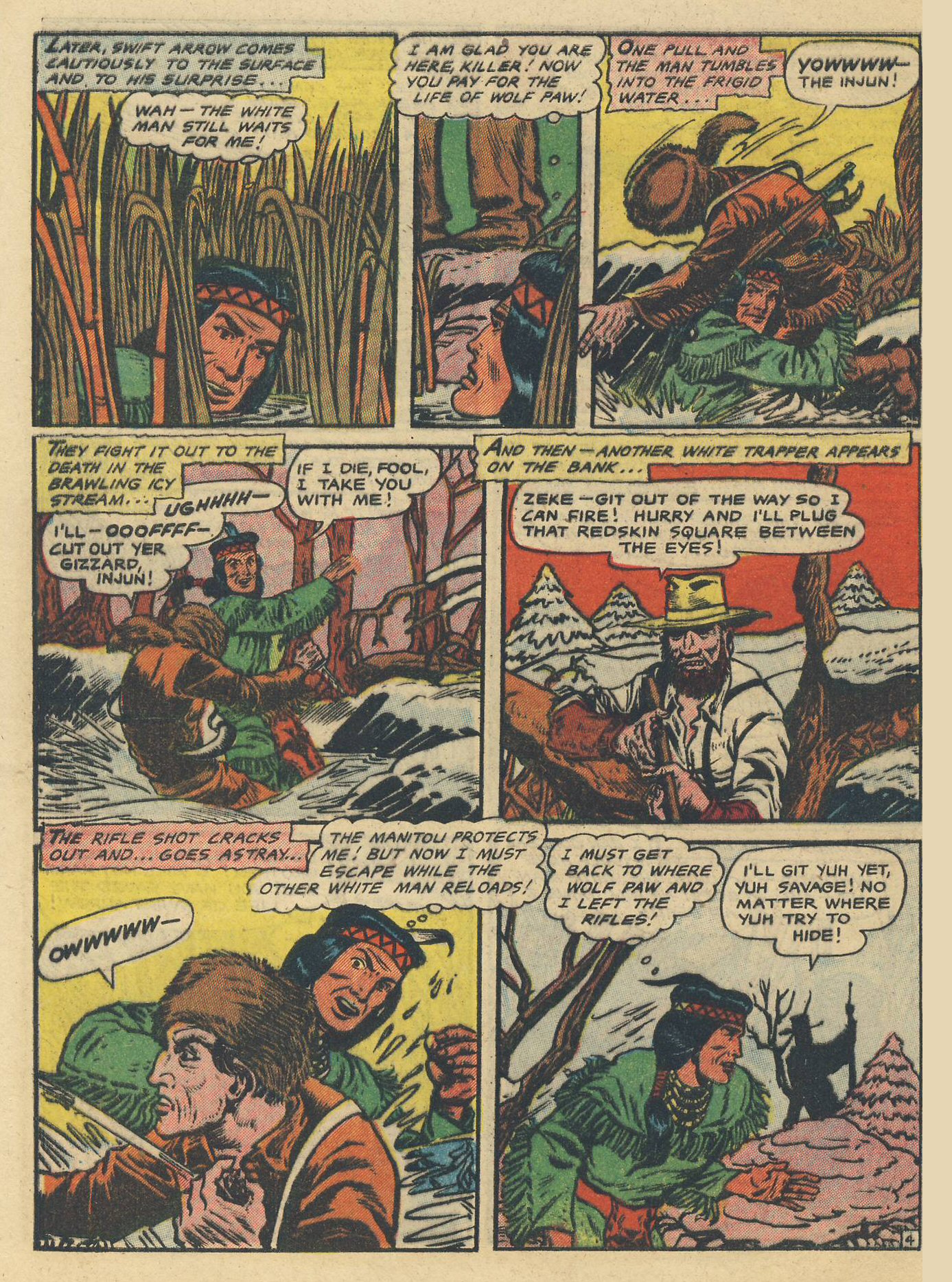 Read online Swift Arrow (1954) comic -  Issue #5 - 6