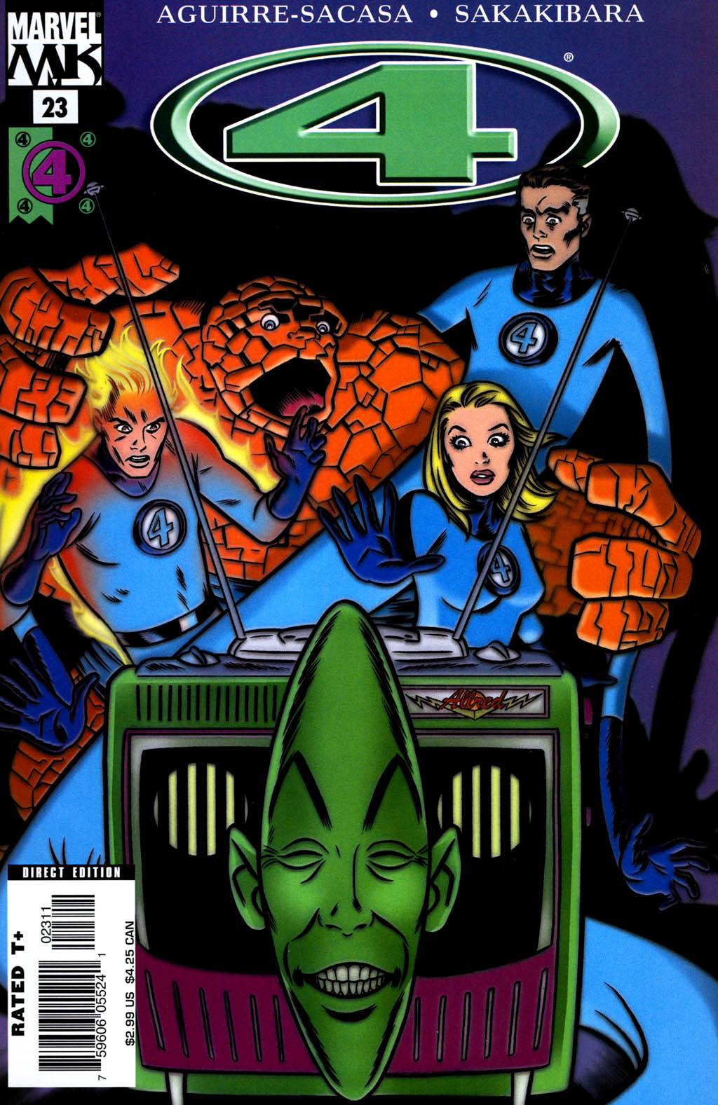 Read online Marvel Knights 4 comic -  Issue #23 - 1