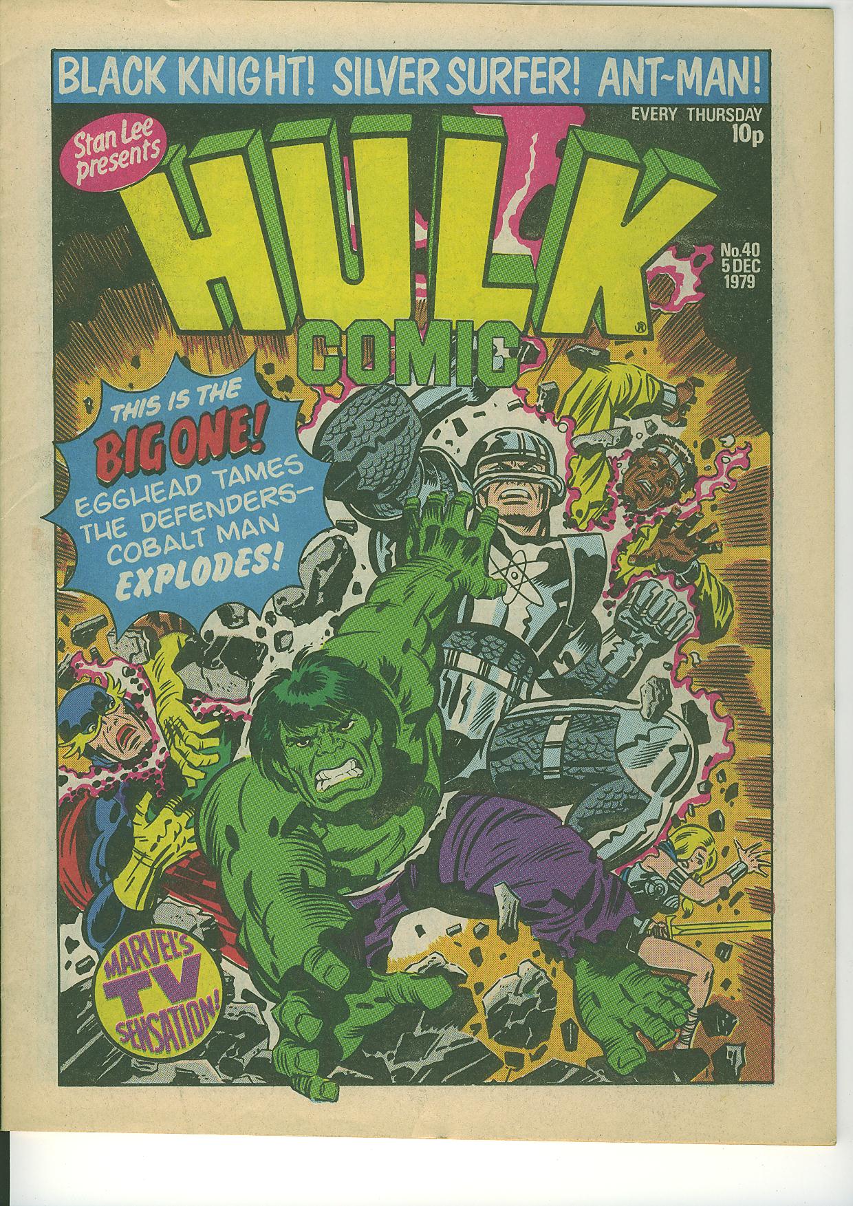 Read online Hulk Comic comic -  Issue #40 - 1