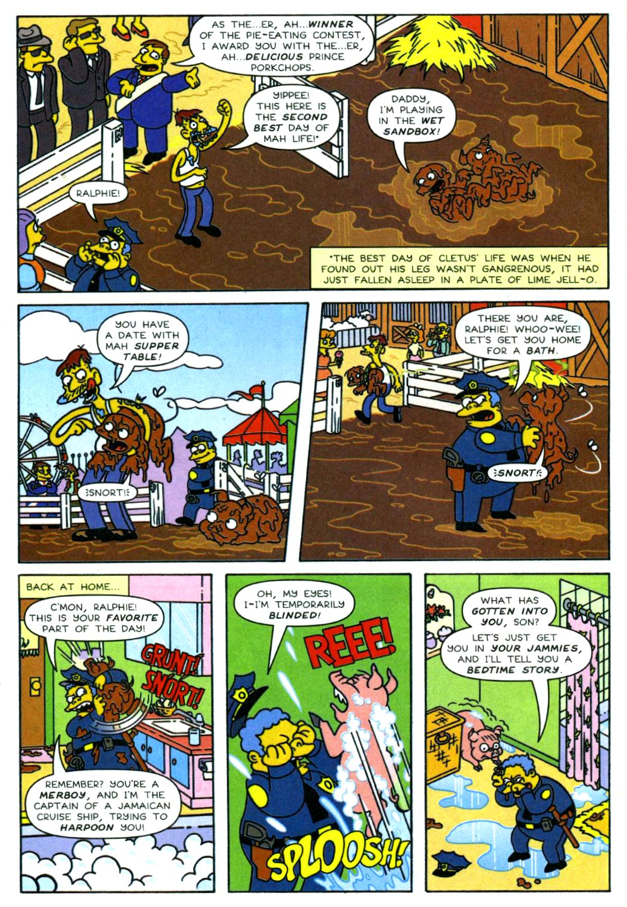 Read online Bongo Comics Free-For-All! comic -  Issue #2007 - 31