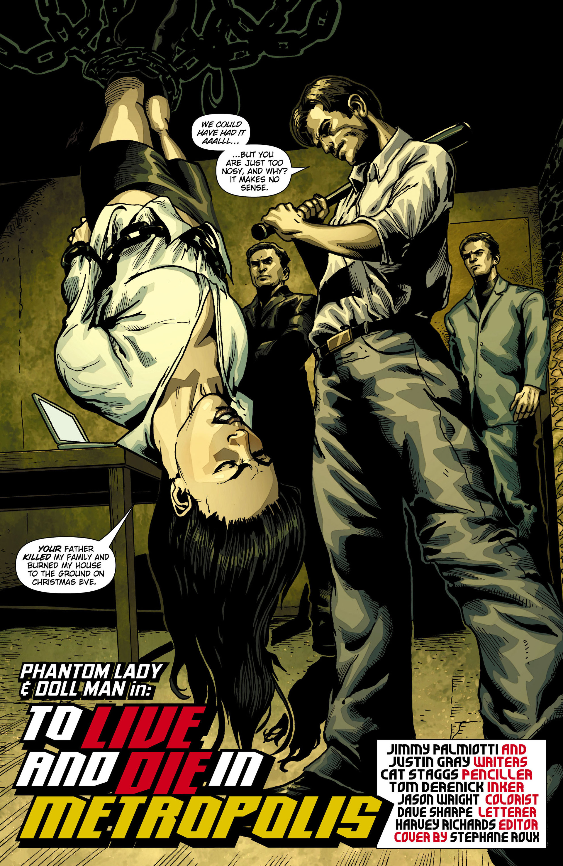 Read online Phantom Lady comic -  Issue #2 - 2