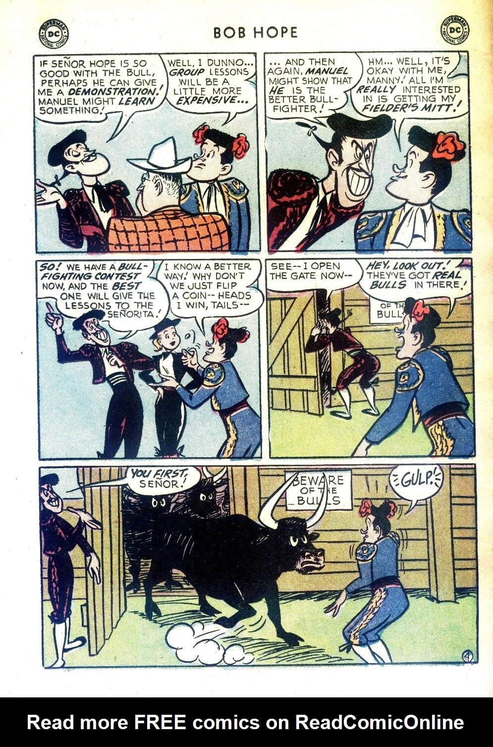 Read online The Adventures of Bob Hope comic -  Issue #32 - 15