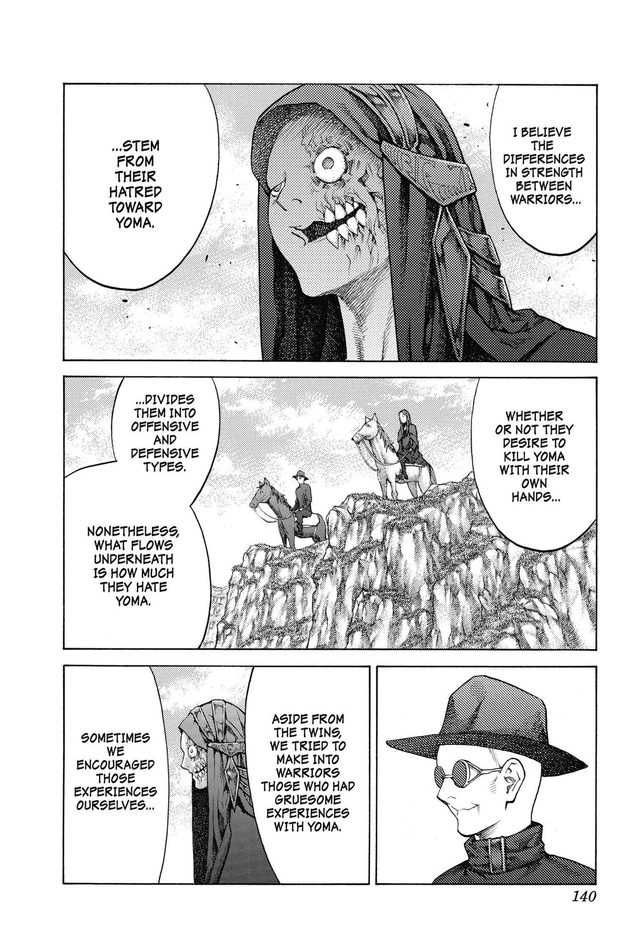 Read online Claymore comic -  Issue #24 - 129