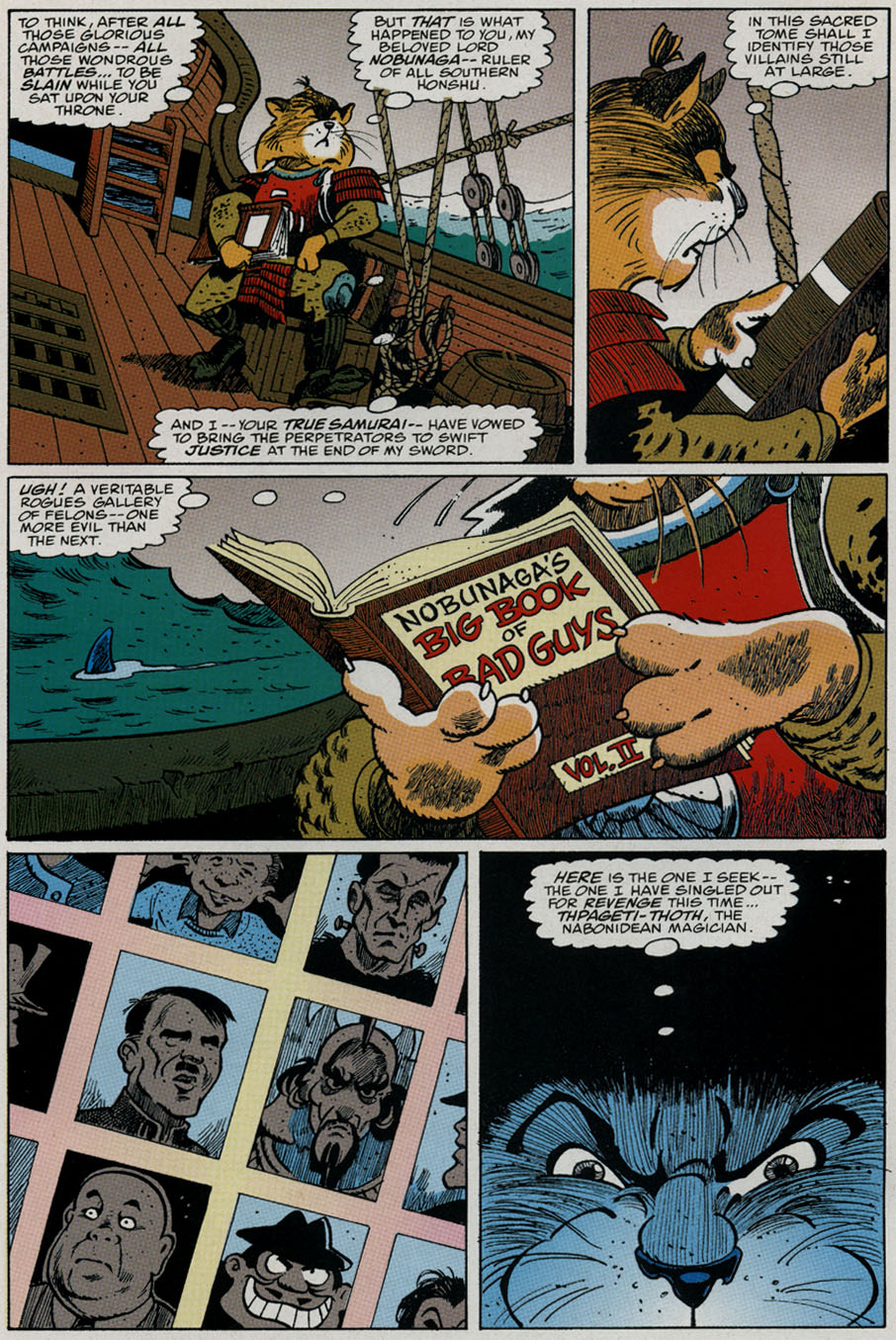 Read online Samurai Cat comic -  Issue #2 - 4