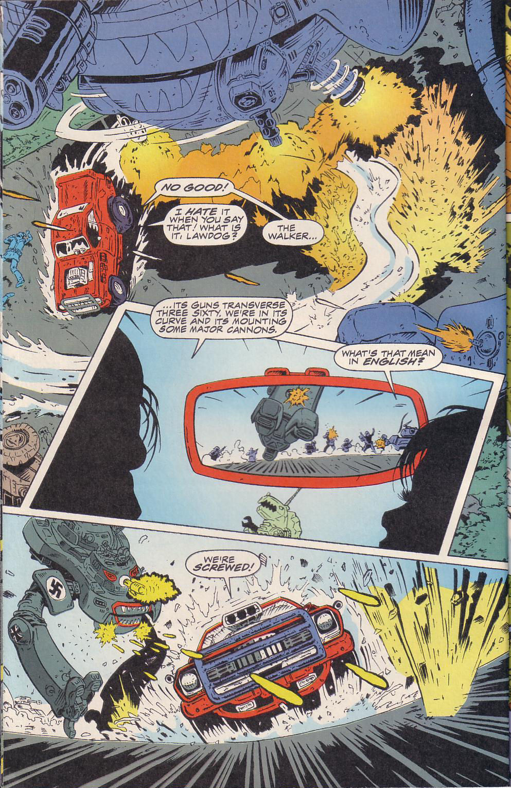 Read online Lawdog comic -  Issue #3 - 4