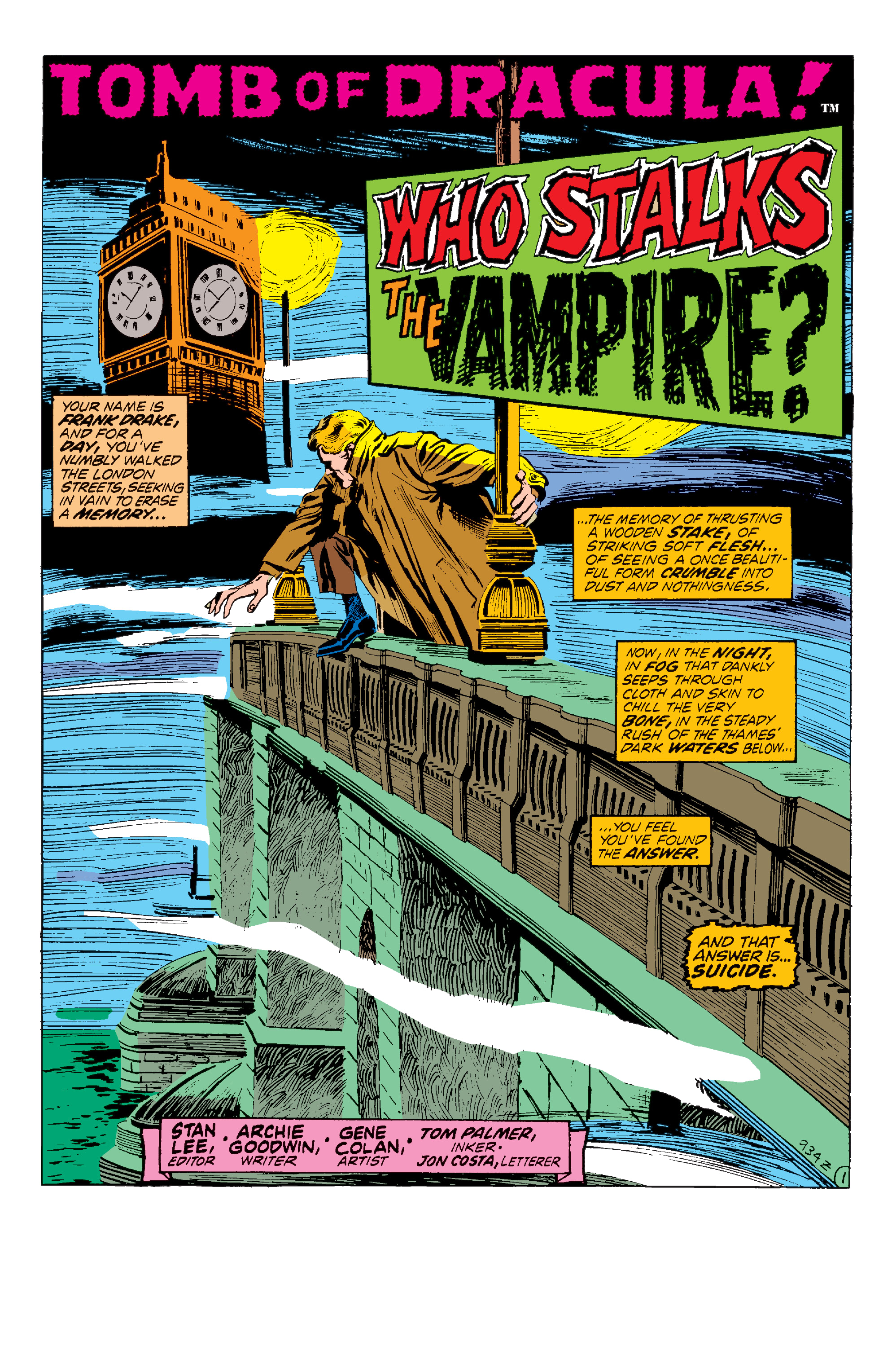 Read online Tomb of Dracula (1972) comic -  Issue # _The Complete Collection 1 (Part 1) - 53