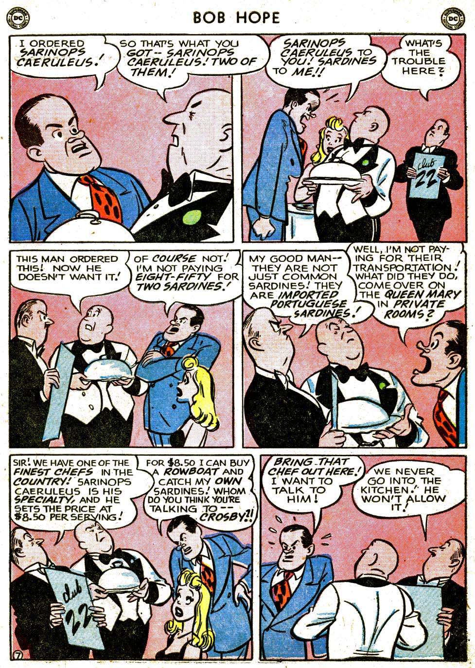 Read online The Adventures of Bob Hope comic -  Issue #2 - 9