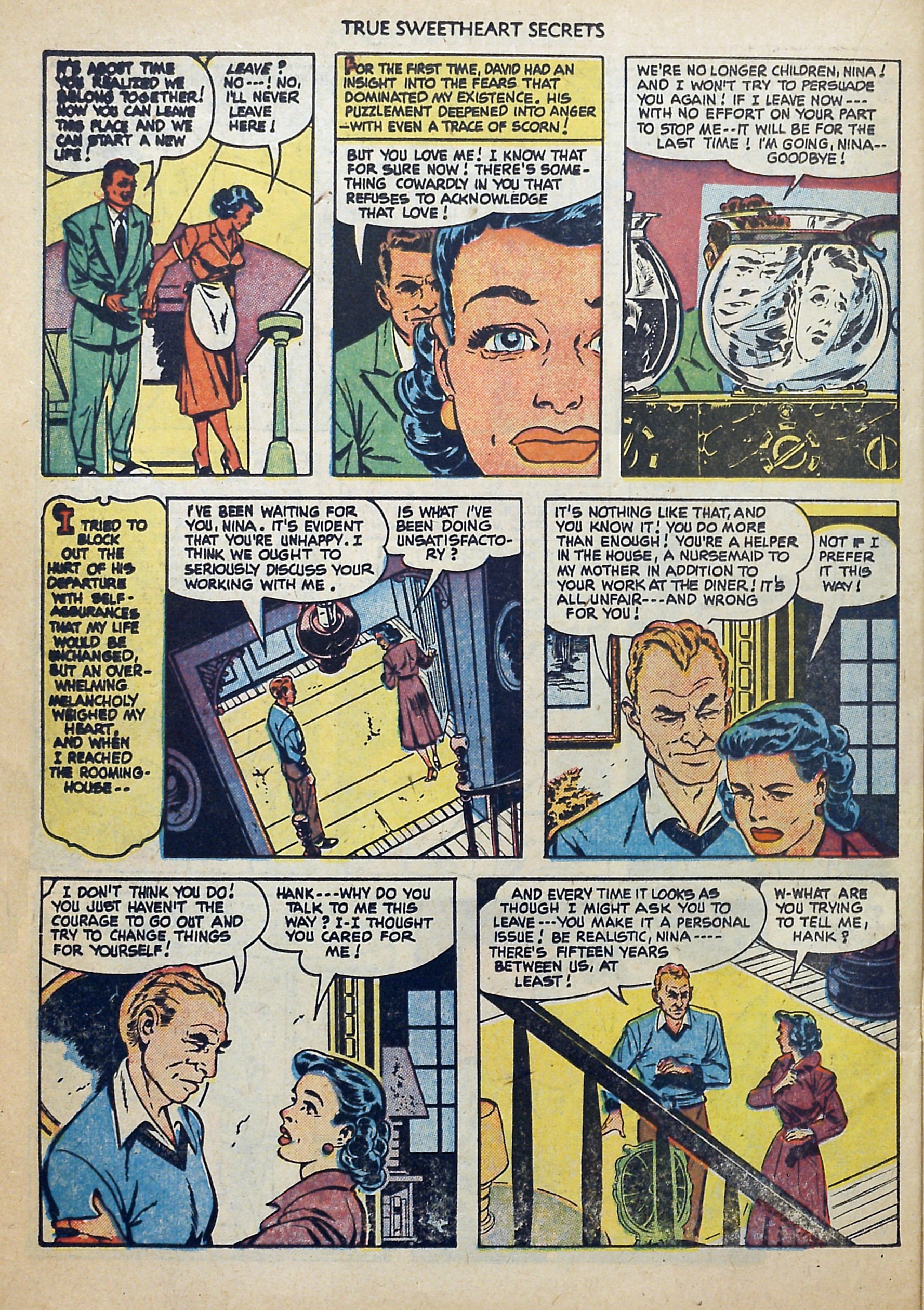 Read online True Sweetheart Secrets comic -  Issue #4 - 22
