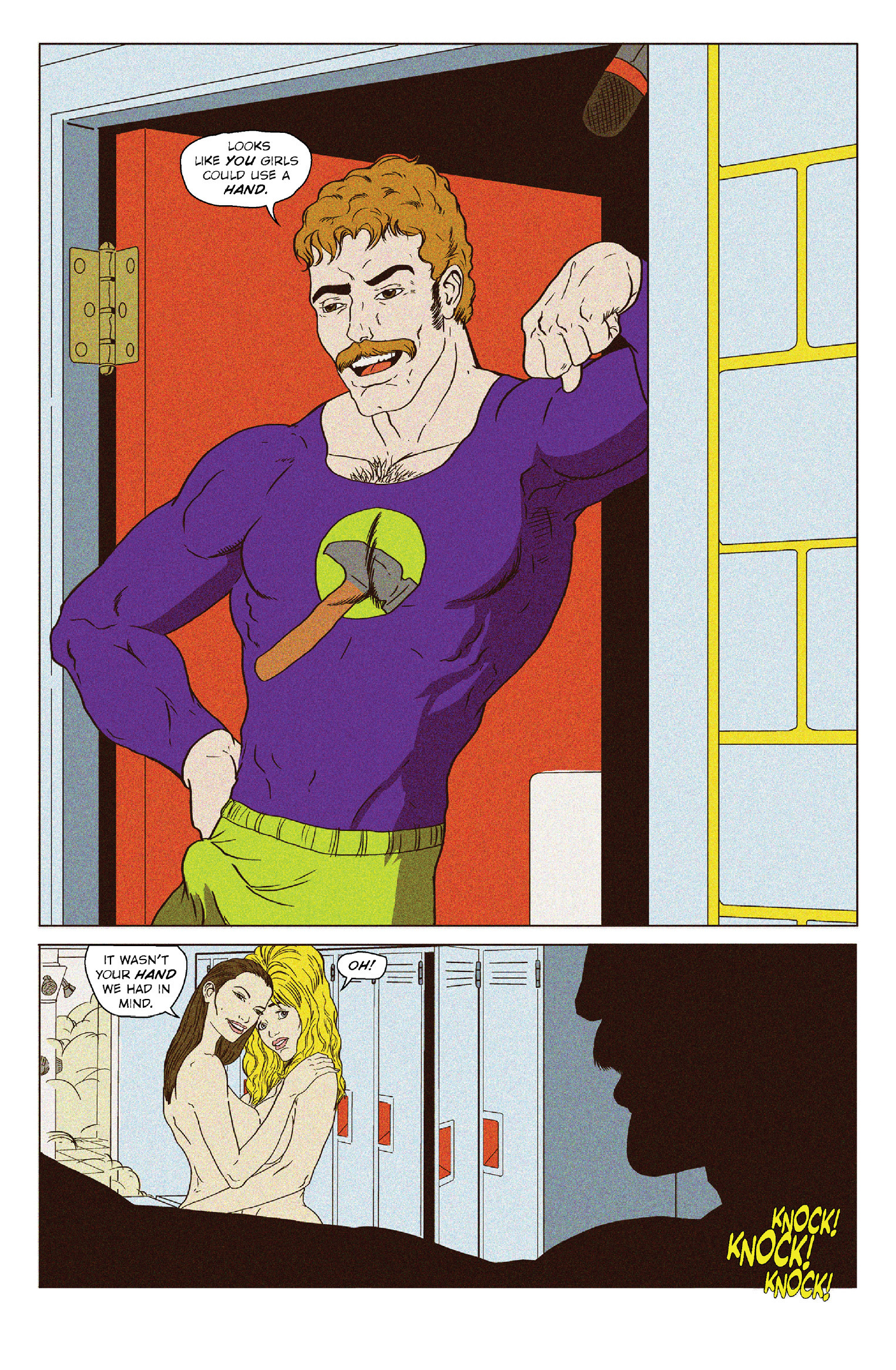 Read online Lesbian Zombies from Outer Space comic -  Issue #1 - 4