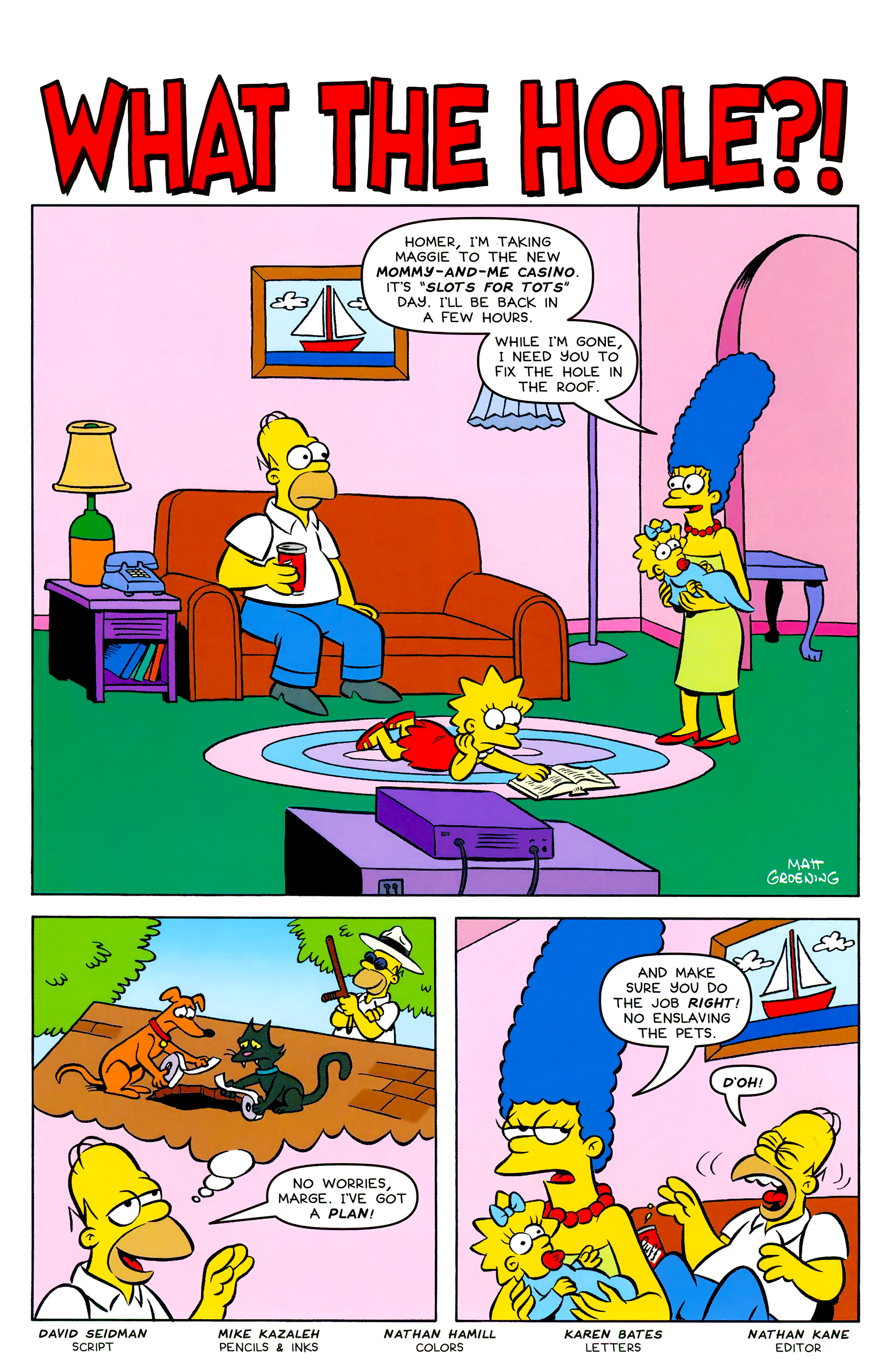 Read online Bongo Comics Free-For-All! comic -  Issue #2015 - 14