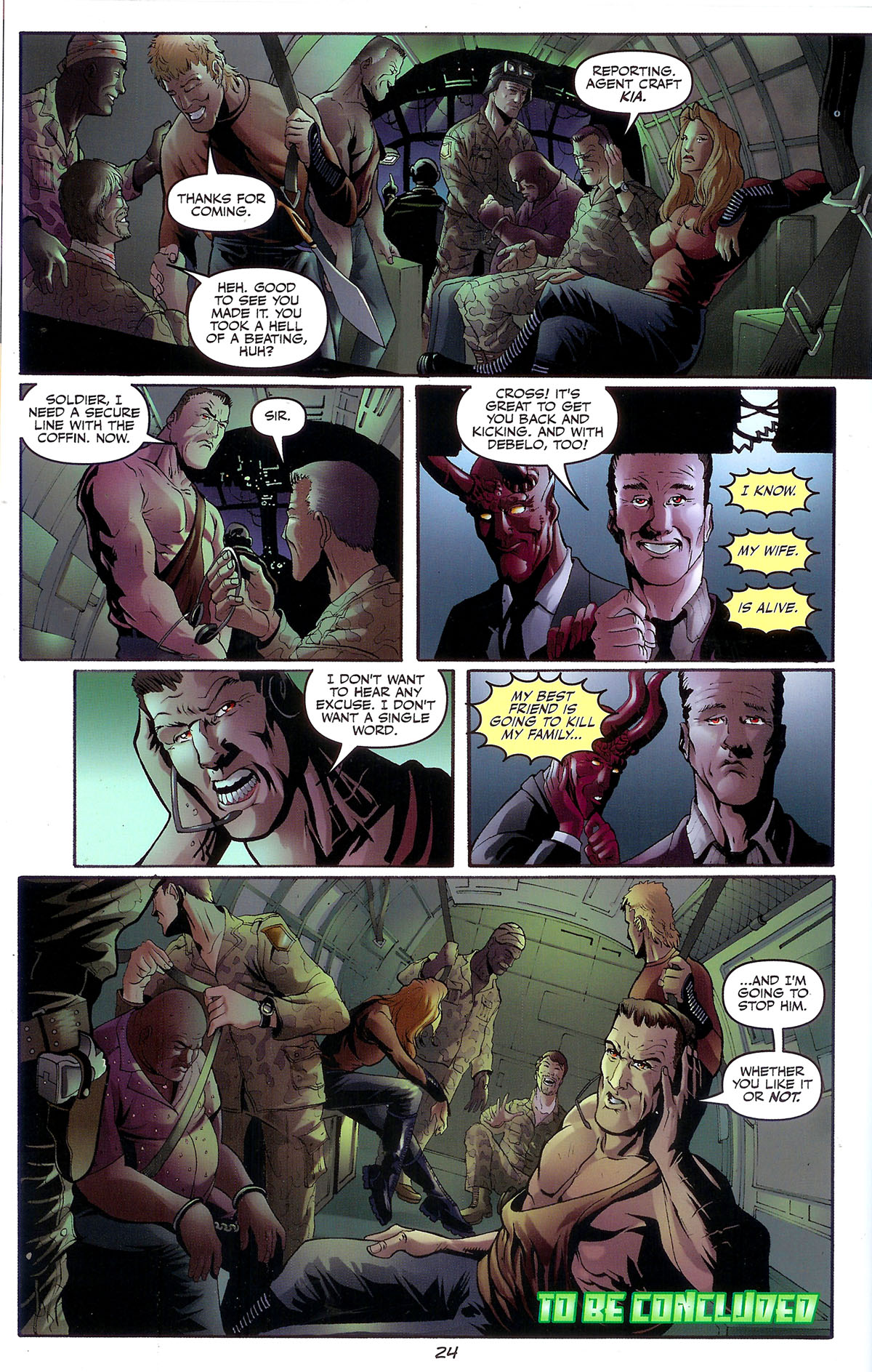 Read online CVO: Covert Vampiric Operations - African Blood comic -  Issue #3 - 25