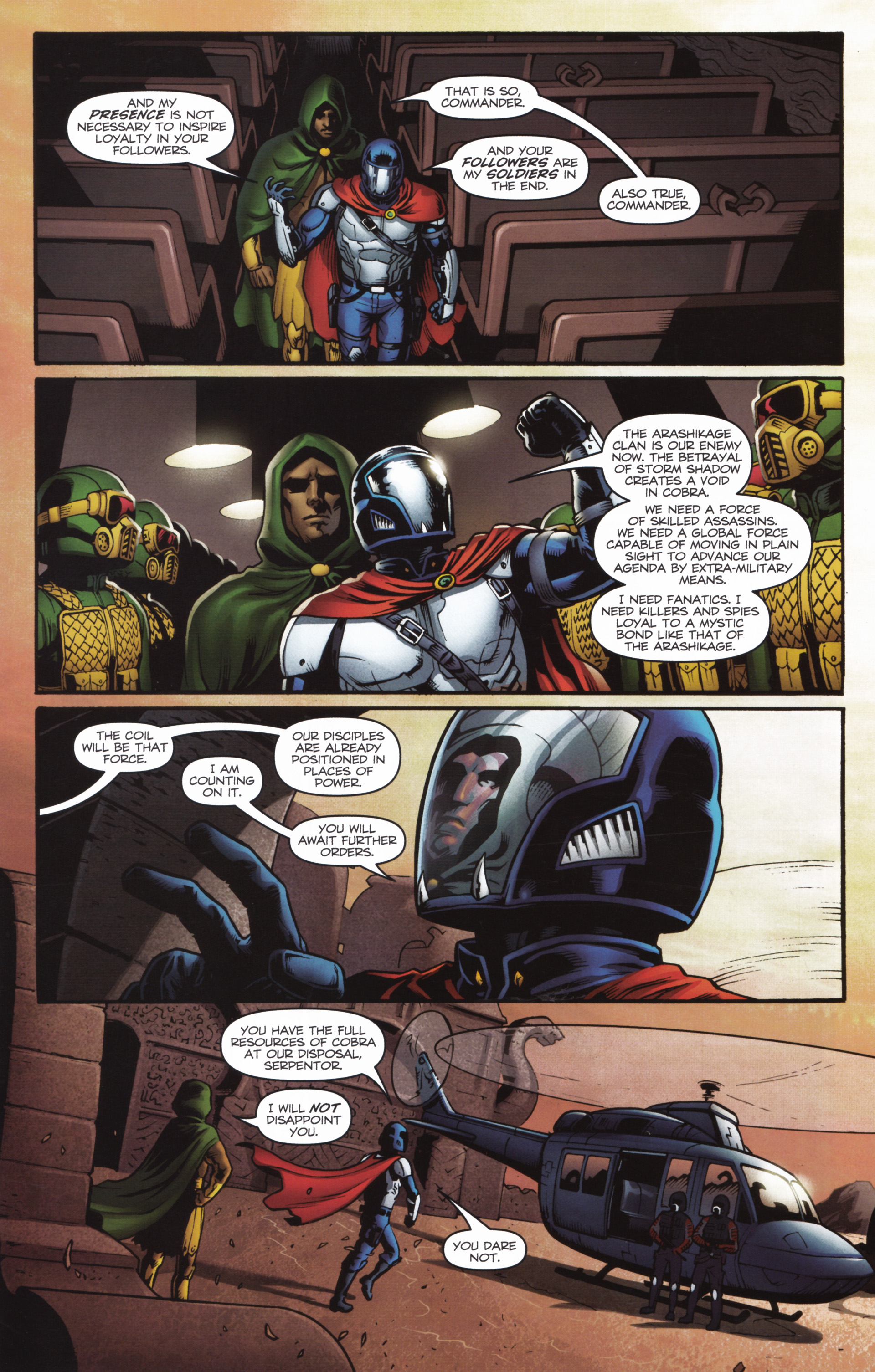Read online Snake Eyes and Storm Shadow comic -  Issue #16 - 11