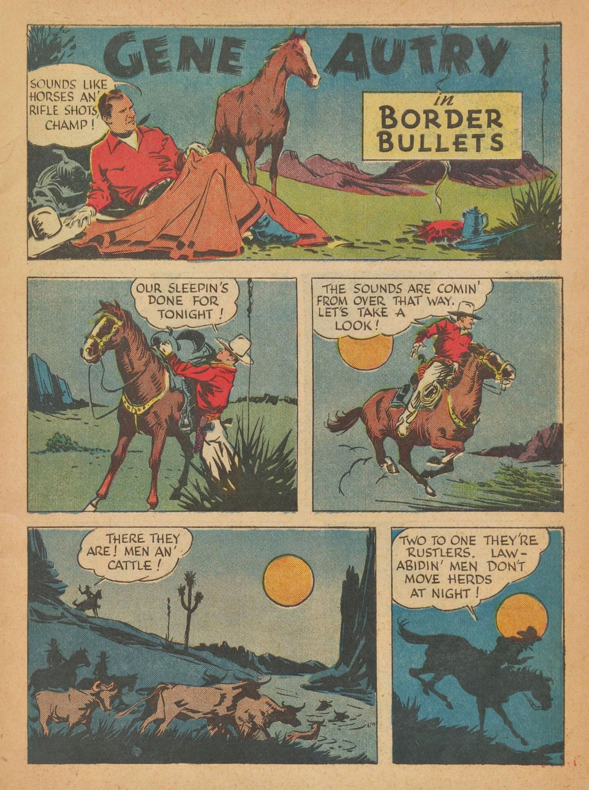 Read online Gene Autry Comics comic -  Issue #7 - 3