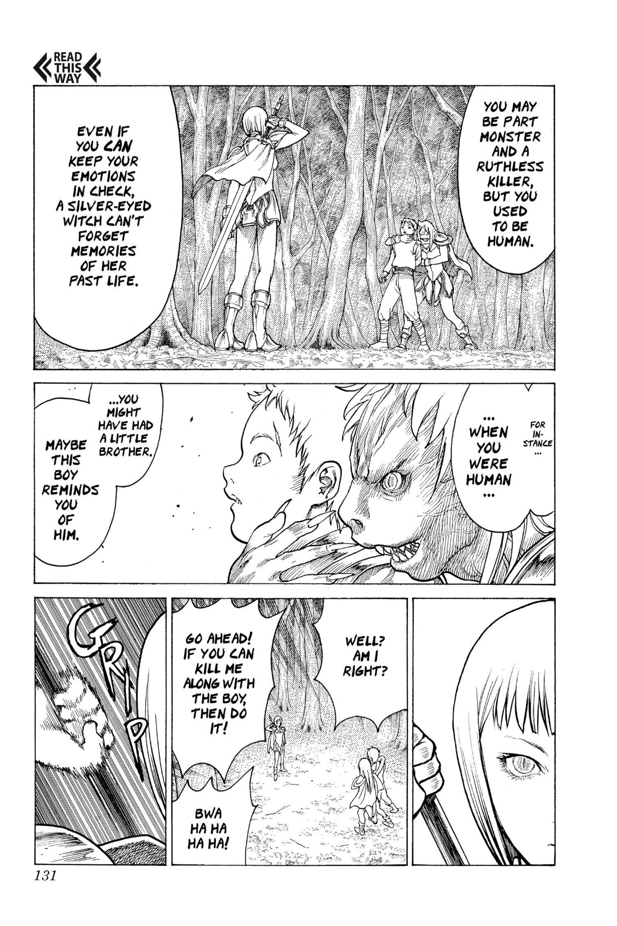 Read online Claymore comic -  Issue #1 - 105