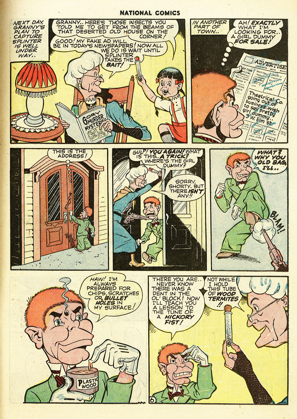 Read online National Comics comic -  Issue #57 - 35