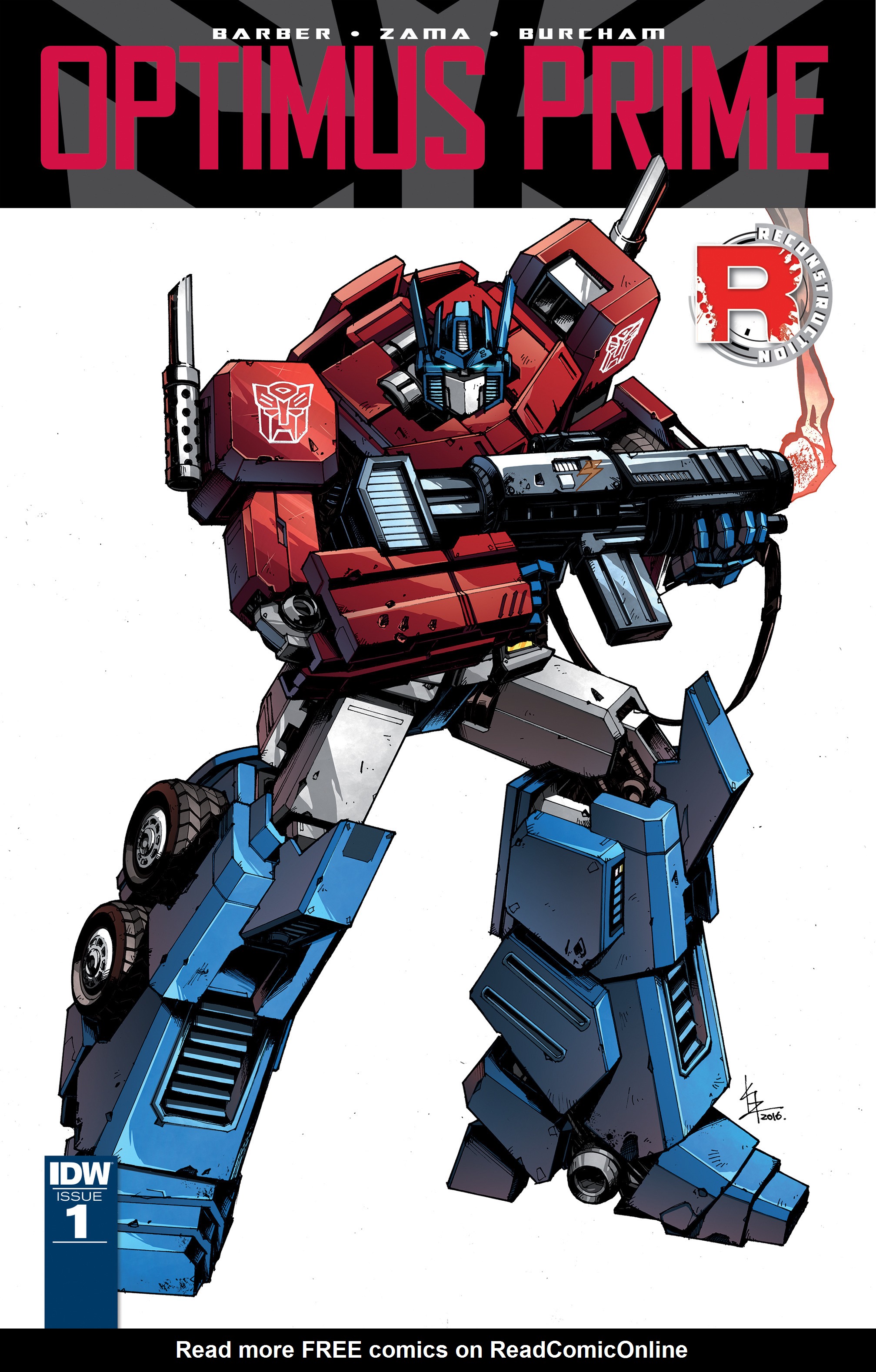 Read online Optimus Prime comic -  Issue #1 - 1