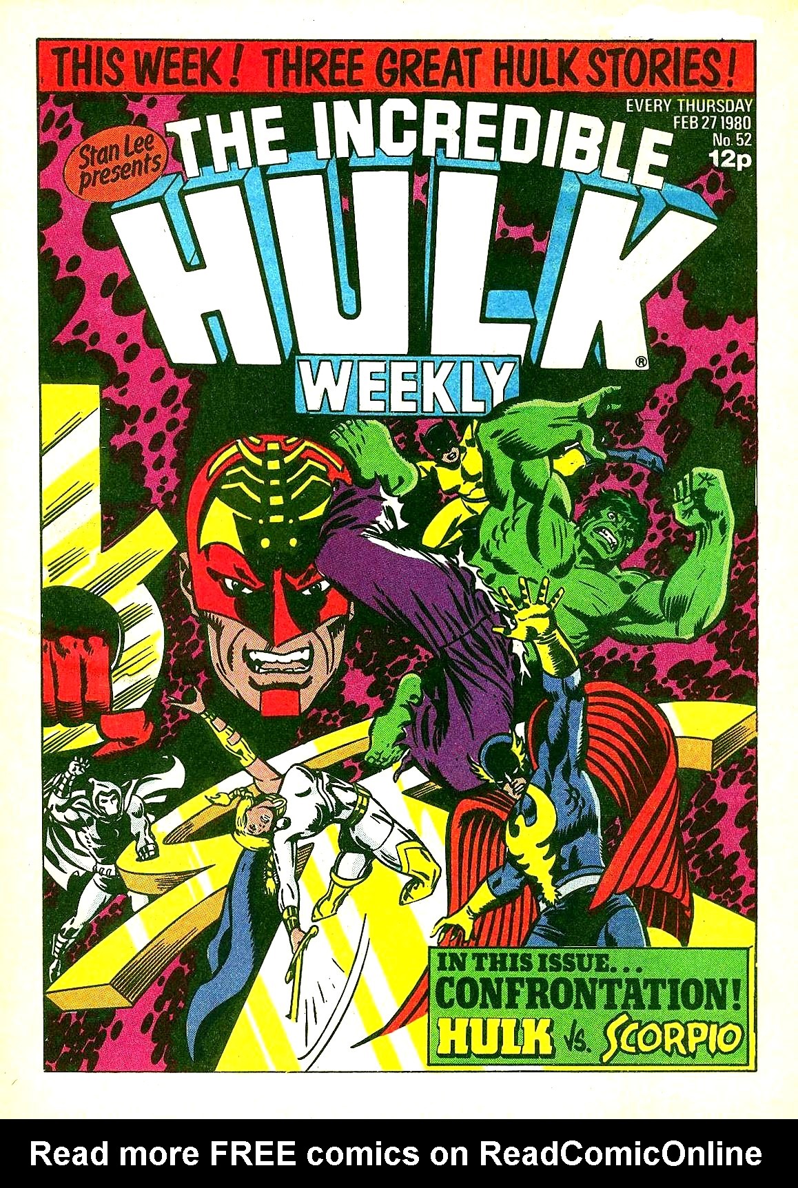 Read online The Incredible Hulk Weekly comic -  Issue #52 - 1