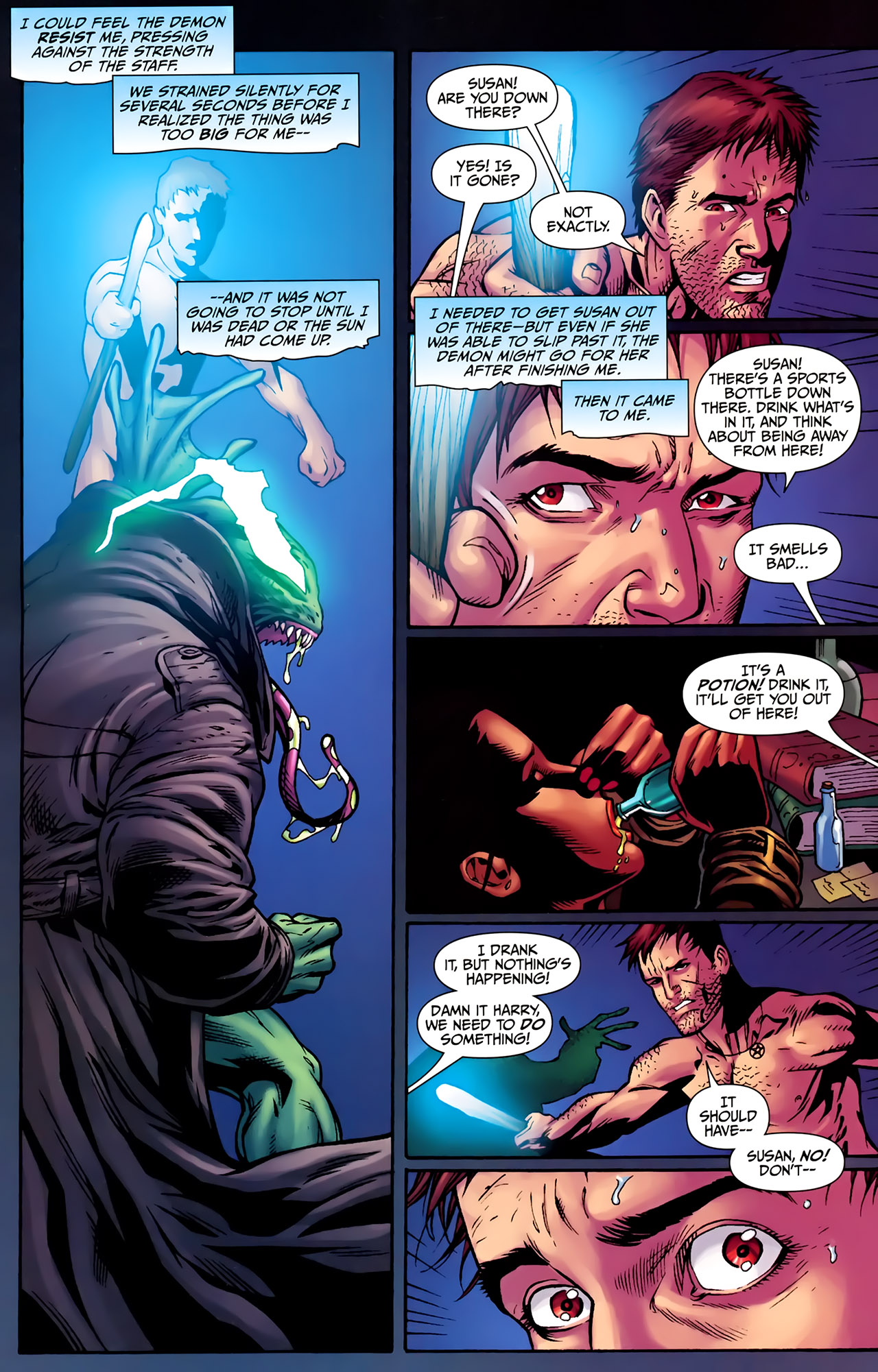 Read online Jim Butcher's The Dresden Files: Storm Front comic -  Issue #4 - 12