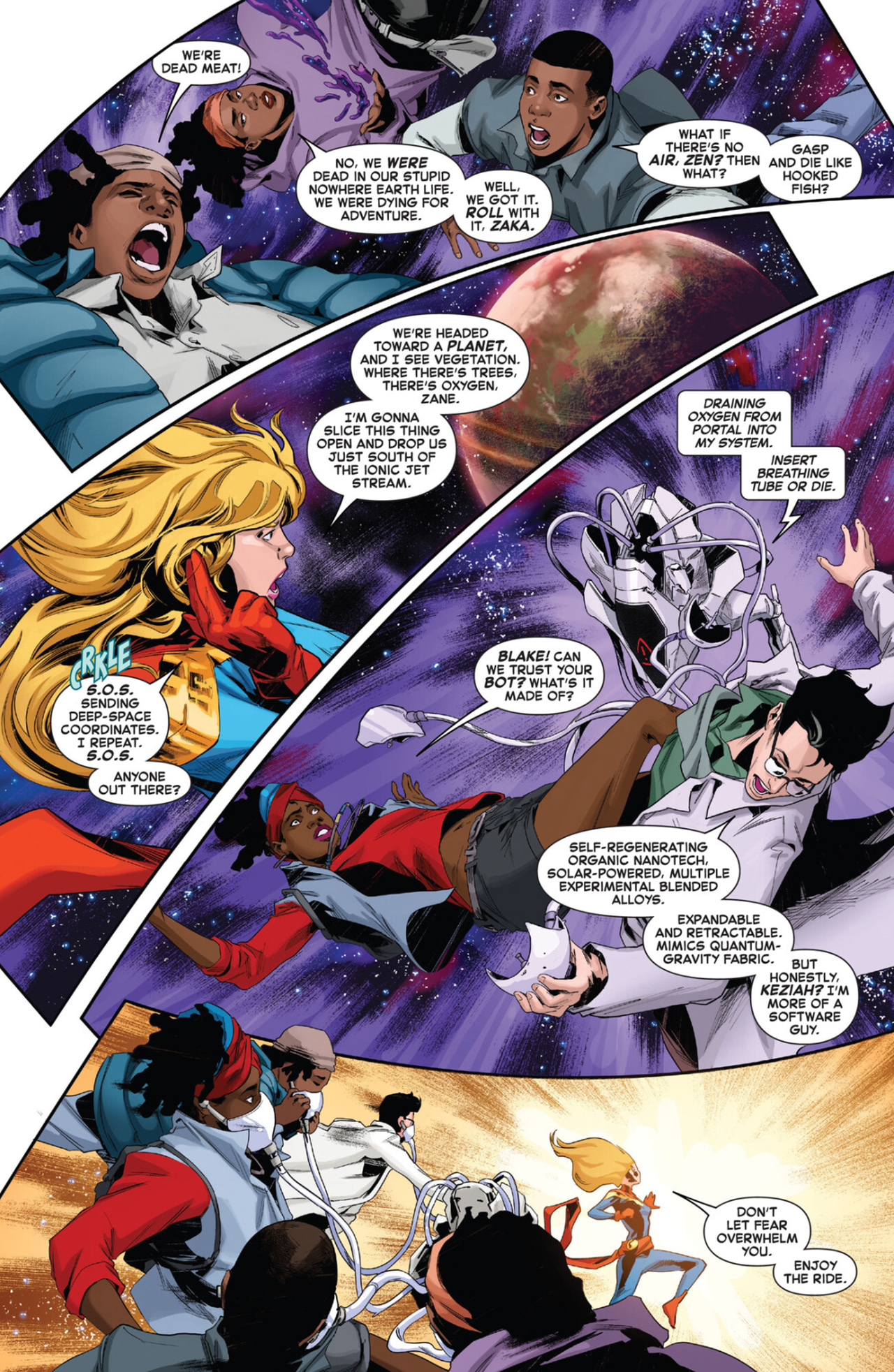 Read online Captain Marvel: Dark Tempest comic -  Issue #2 - 5