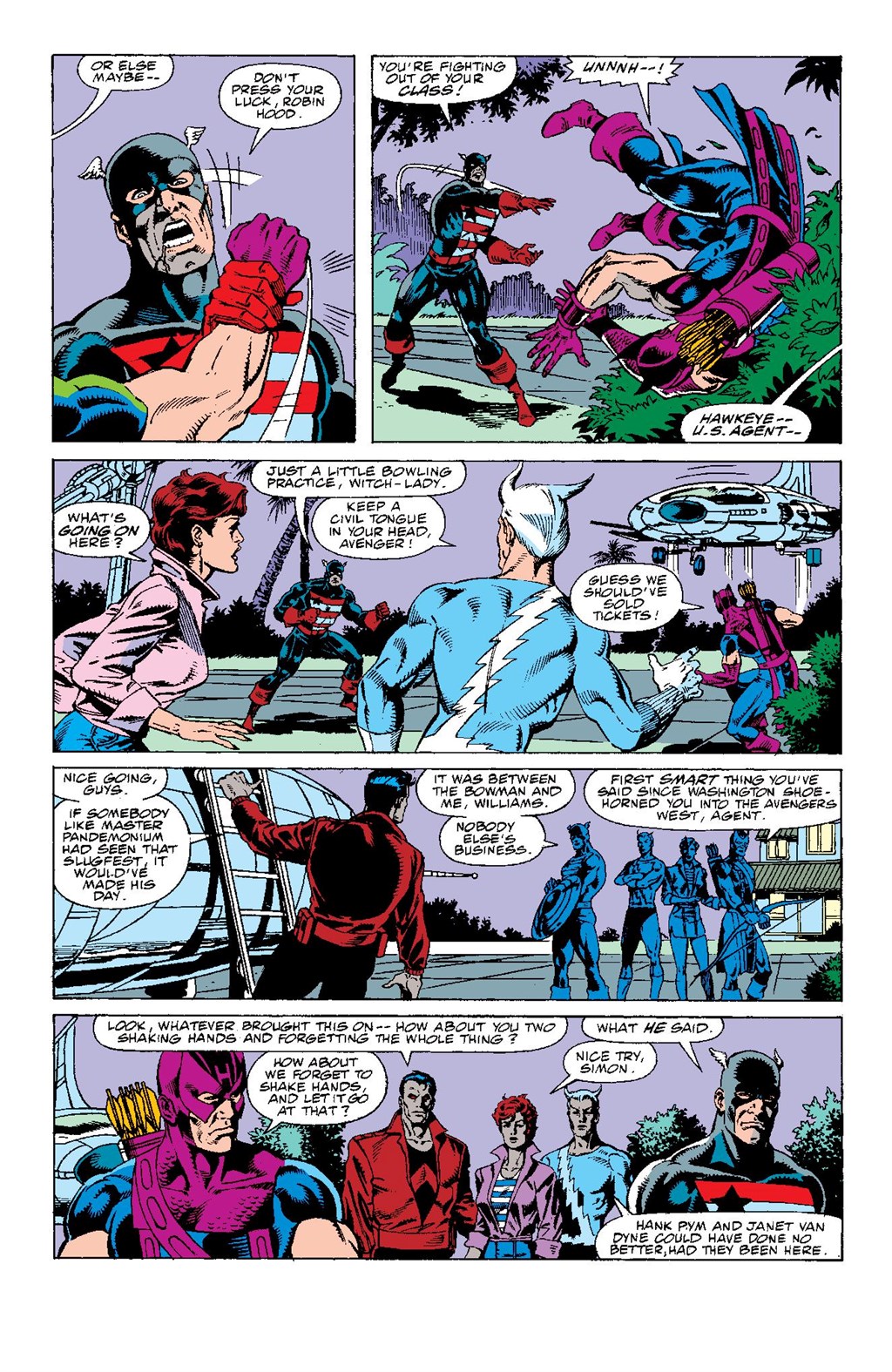 Read online Avengers West Coast Epic Collection: How The West Was Won comic -  Issue #Avengers West Coast Epic Collection California Screaming (Part 1) - 12