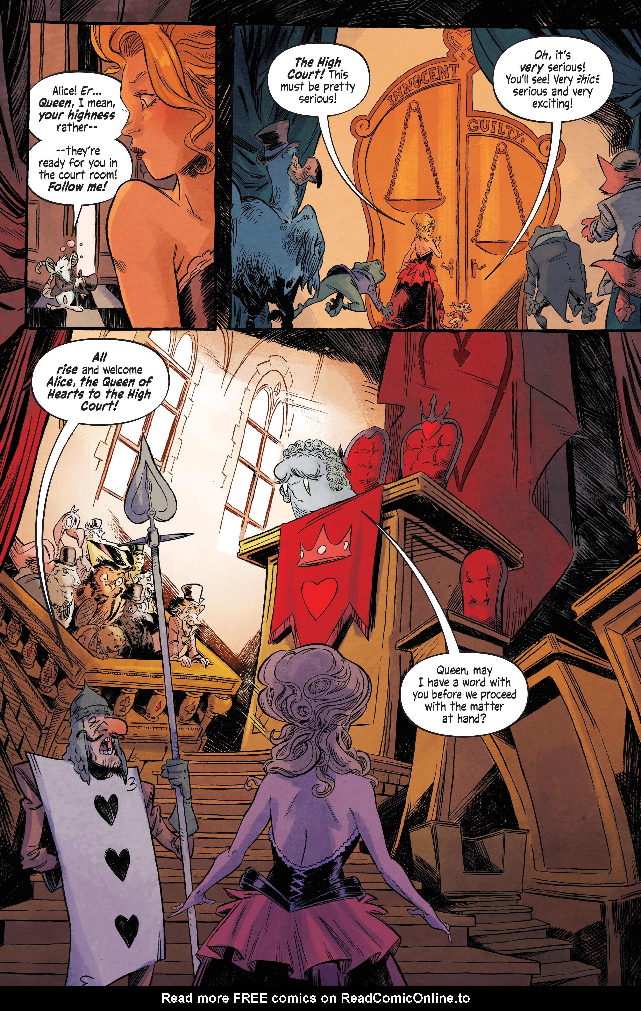 Read online Alice Never After comic -  Issue #2 - 4