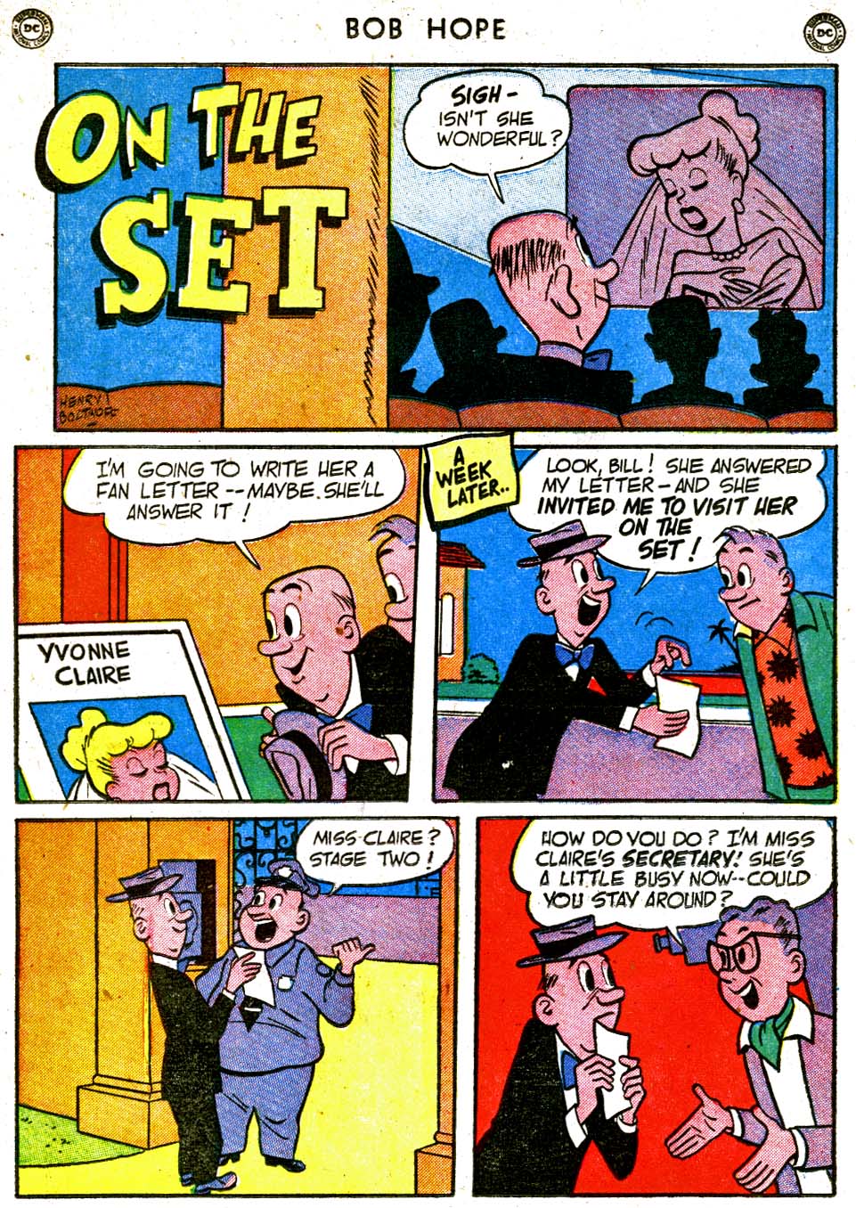 Read online The Adventures of Bob Hope comic -  Issue #7 - 30