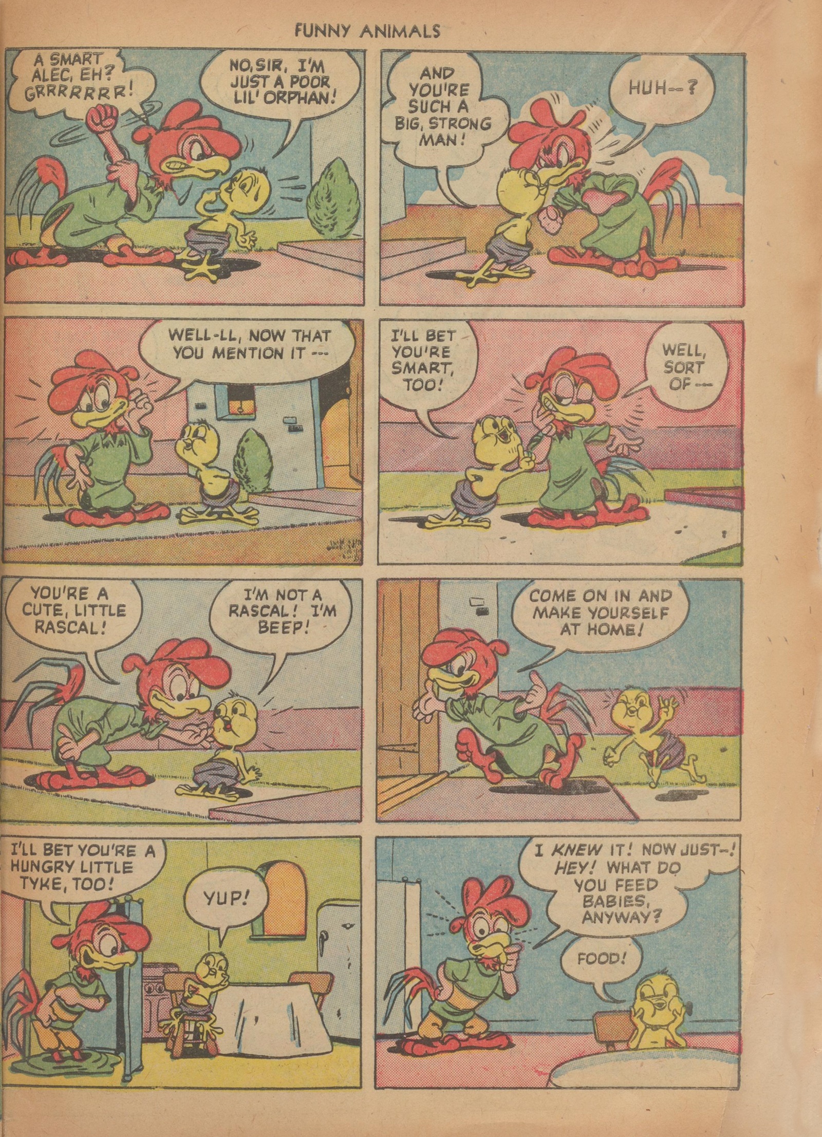 Read online Fawcett's Funny Animals comic -  Issue #69 - 31