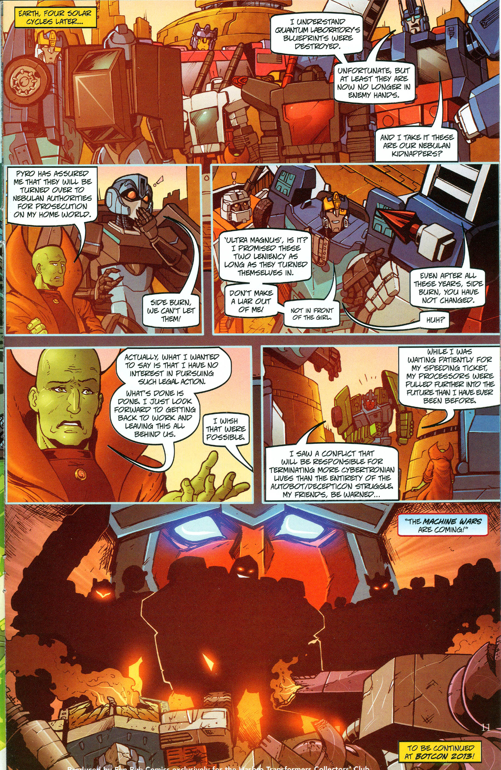 Read online Transformers: Collectors' Club comic -  Issue #48 - 11