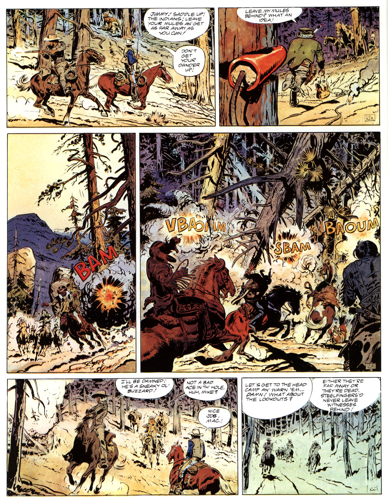 Read online Epic Graphic Novel: Lieutenant Blueberry comic -  Issue #1 - 46