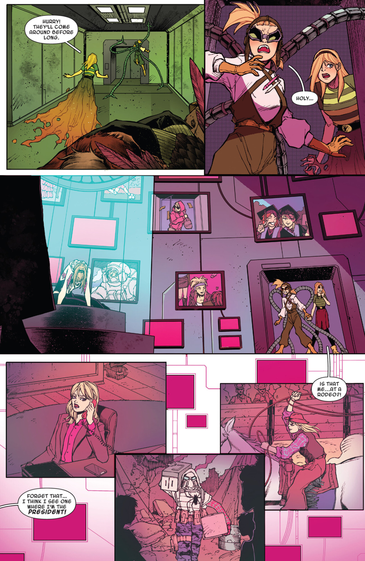 Read online Spider-Gwen: Shadow Clones comic -  Issue #5 - 5