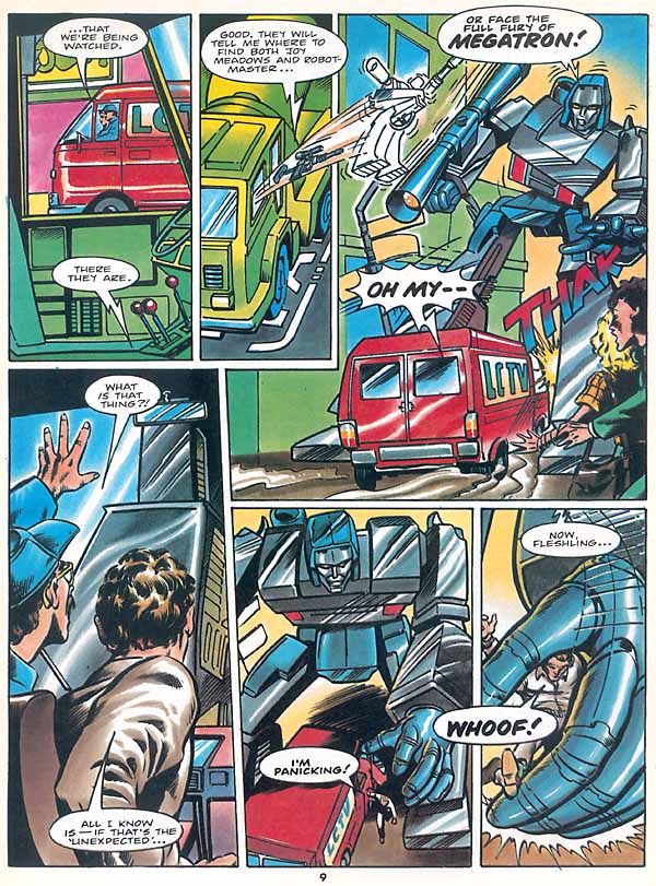 Read online The Transformers (UK) comic -  Issue #305 - 8