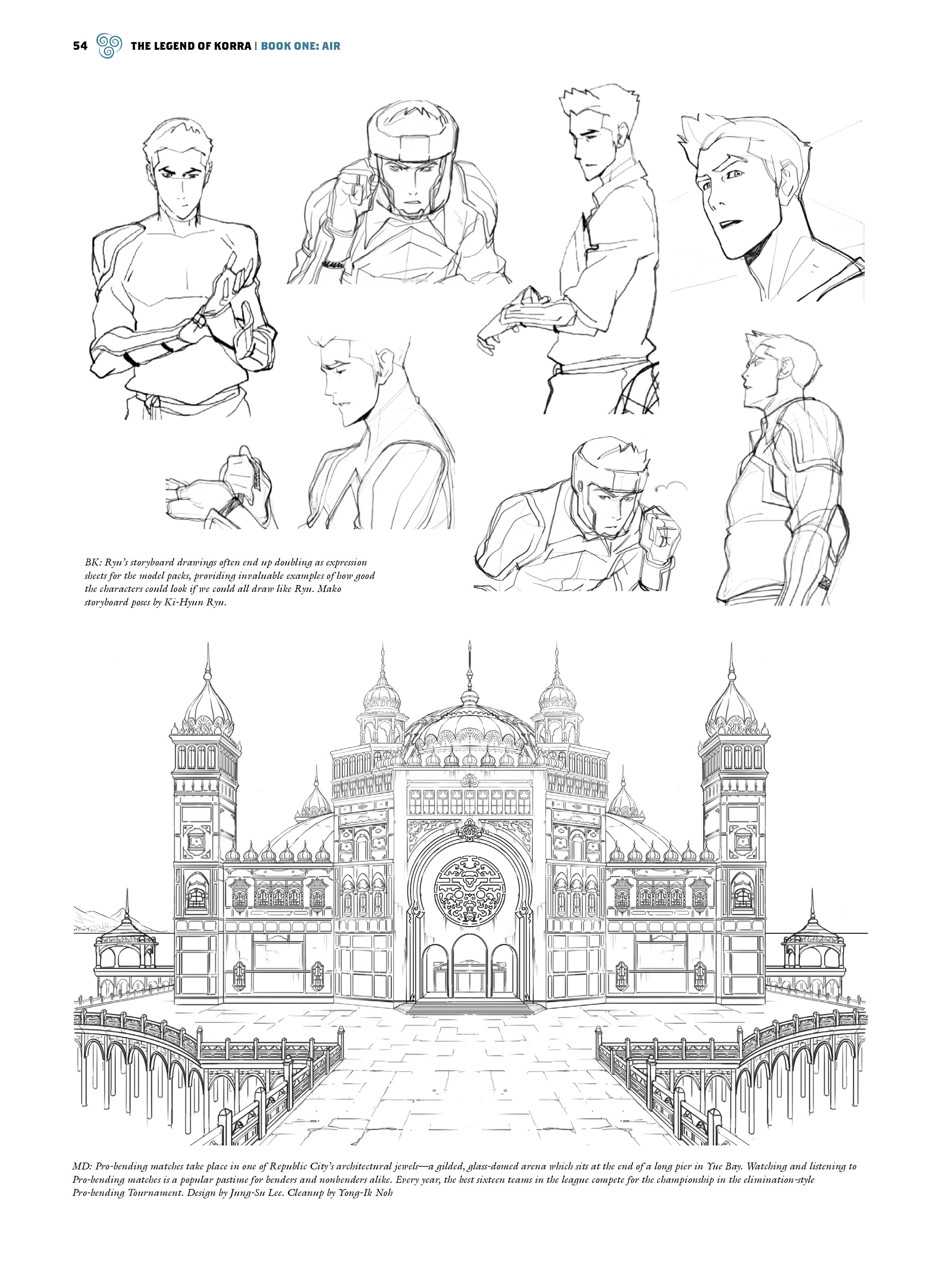 Read online The Legend of Korra: The Art of the Animated Series comic -  Issue # TPB 1 - 50