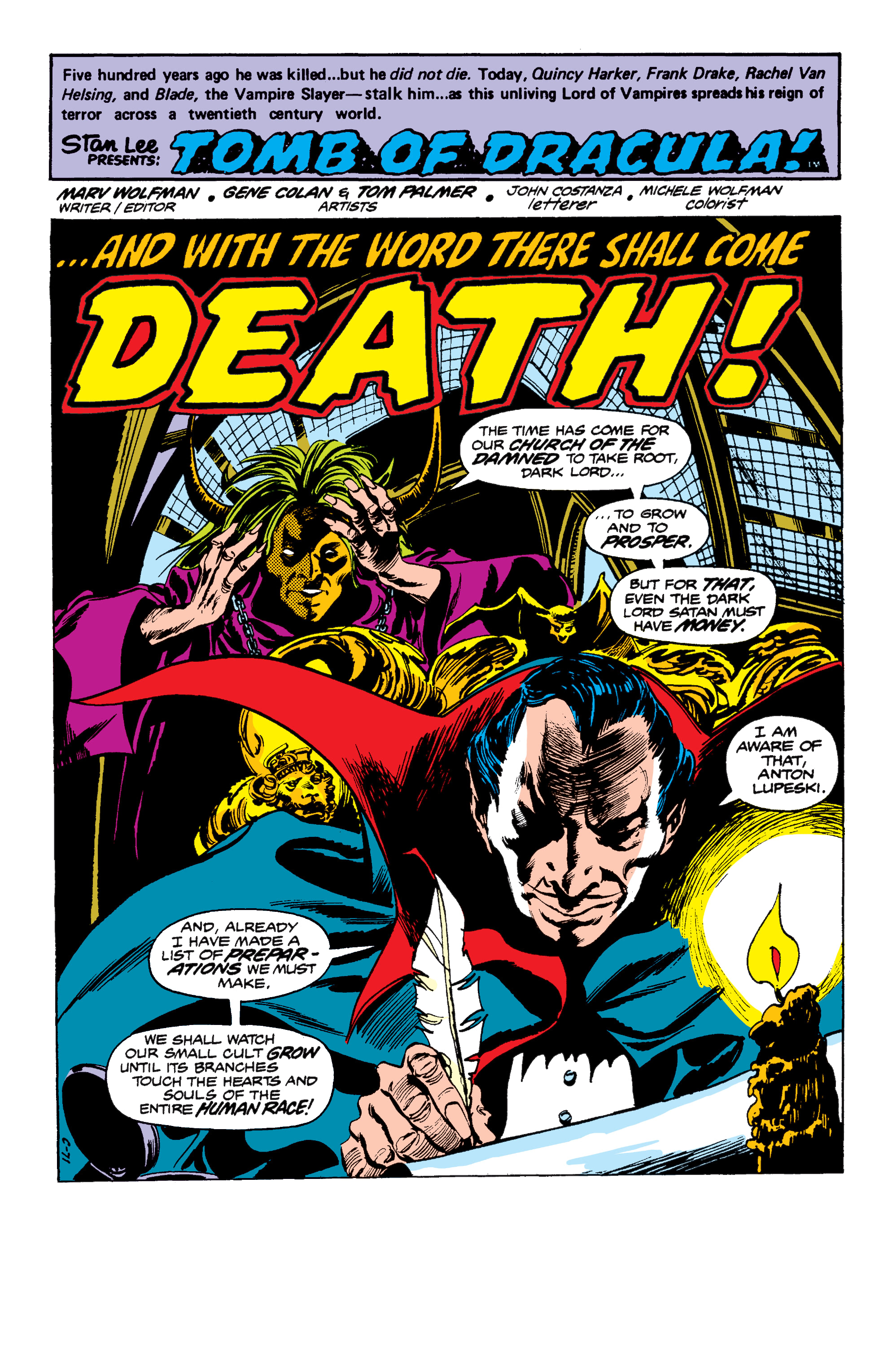 Read online Tomb of Dracula (1972) comic -  Issue # _The Complete Collection 4 (Part 4) - 70