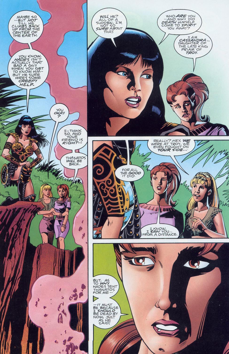 Read online Xena: Warrior Princess vs Callisto comic -  Issue #1 - 7