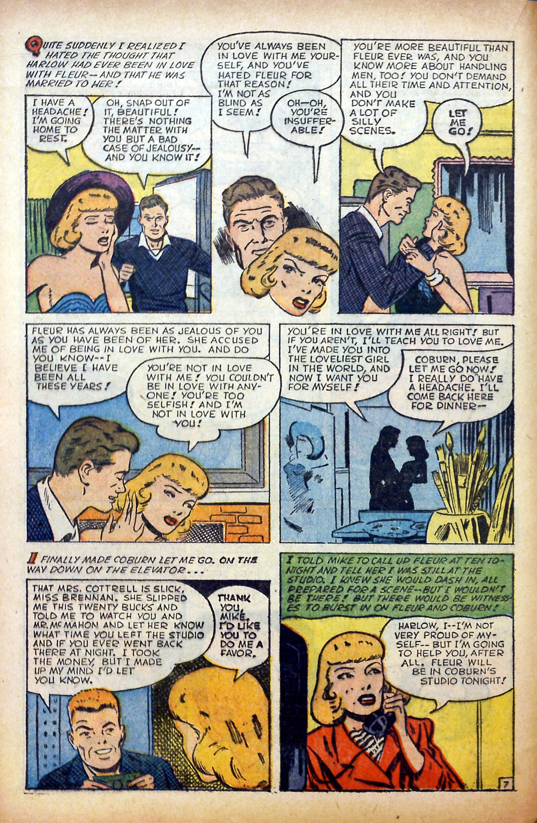 Read online Glamorous Romances comic -  Issue #76 - 16