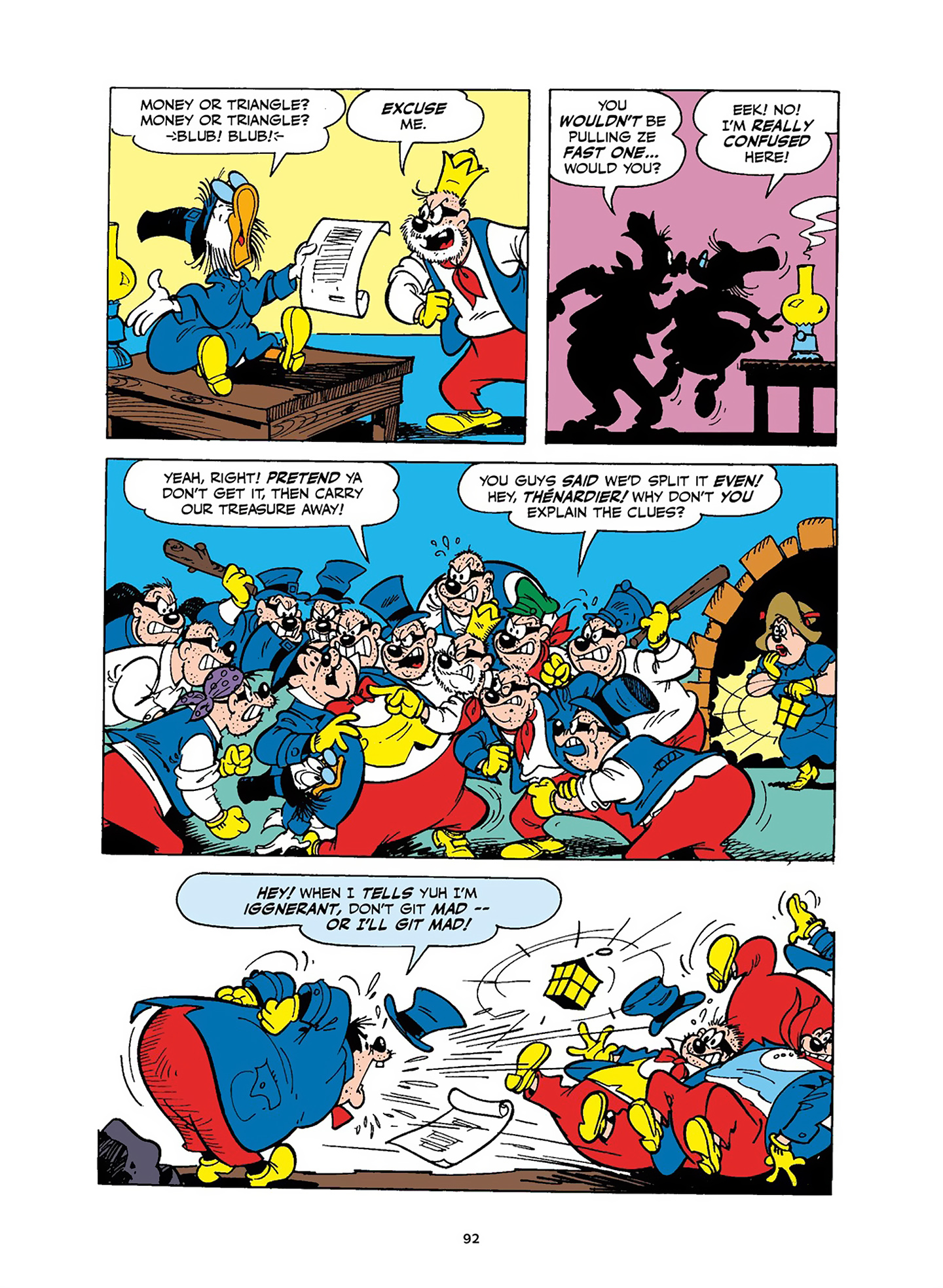 Read online Uncle Scrooge and Donald Duck in Les Misérables and War and Peace comic -  Issue # TPB (Part 1) - 93