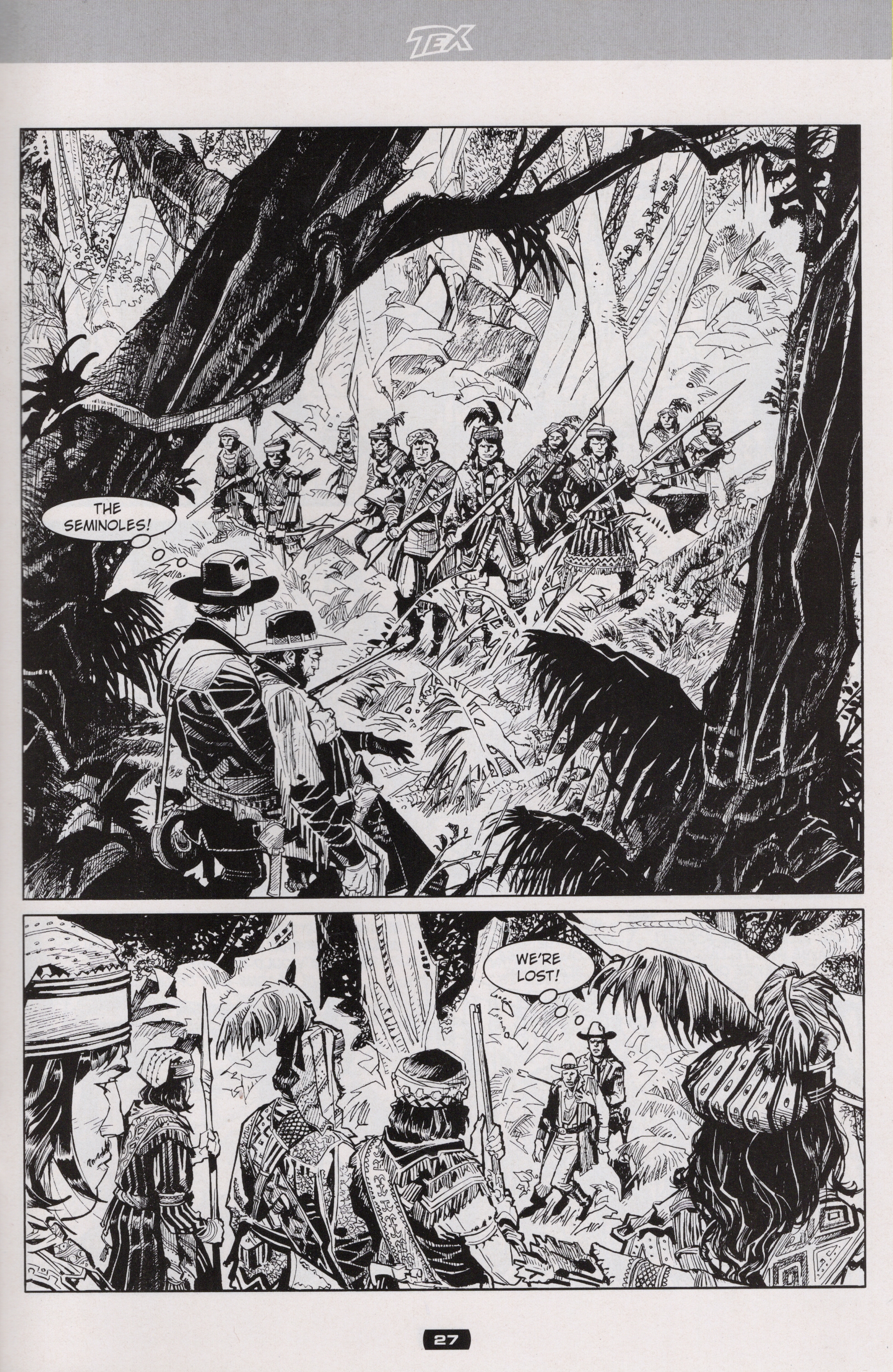 Read online Free Comic Book Day 2022 comic -  Issue # EC Tex In The Land Of The Seminoles - 27