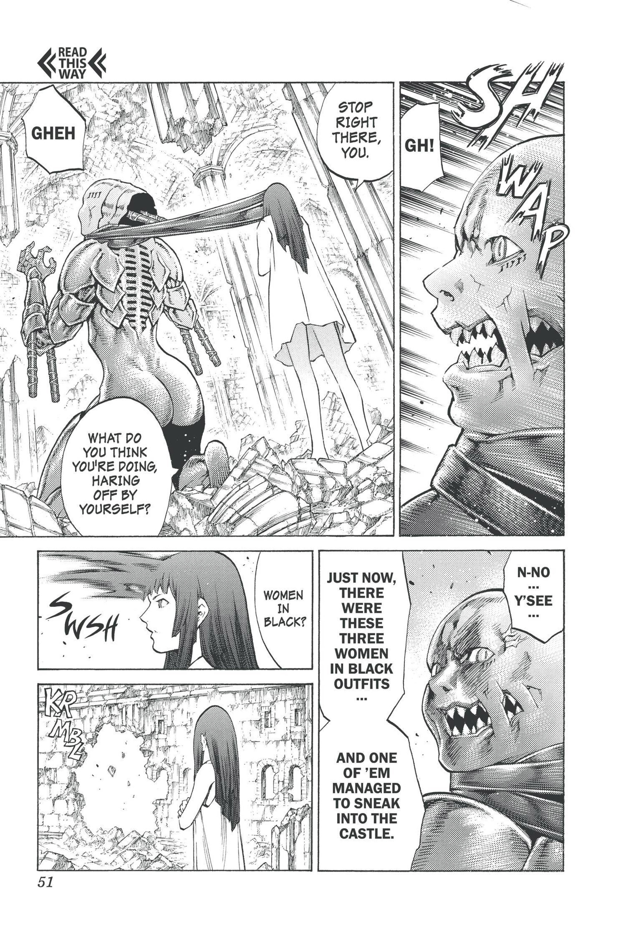 Read online Claymore comic -  Issue #17 - 50