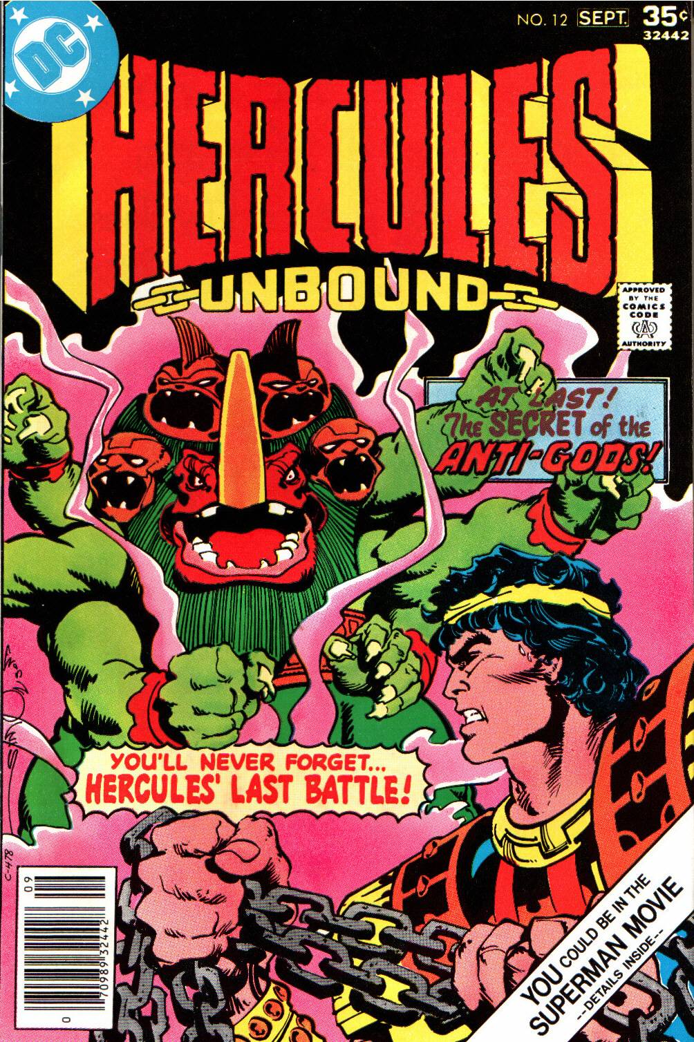 Read online Hercules Unbound comic -  Issue #12 - 1