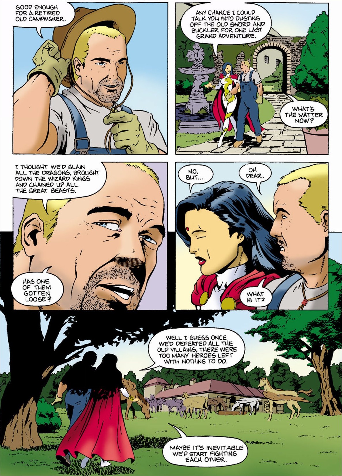 Read online Pantheon comic -  Issue #1 - 18
