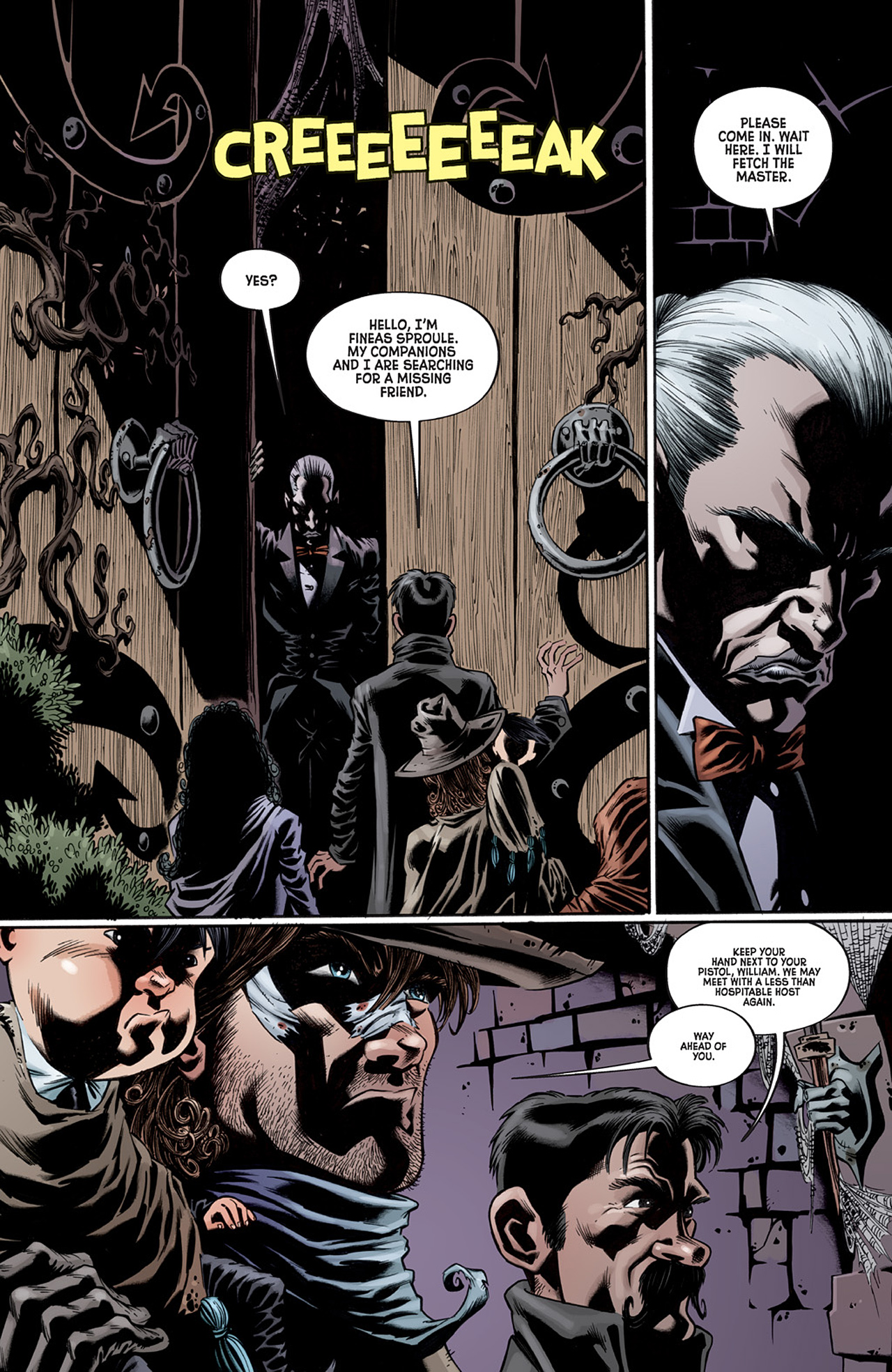 Read online Billy the Kid's Old Timey Oddities and the Orm of Loch Ness comic -  Issue #2 - 10