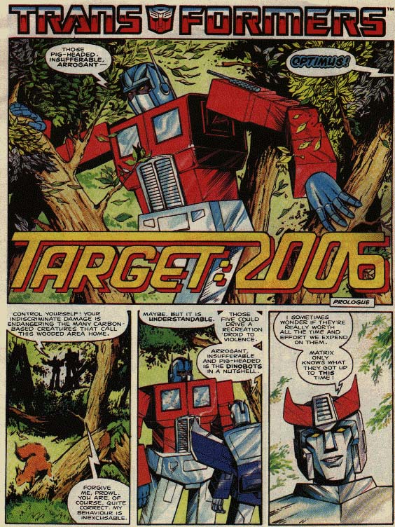 Read online The Transformers (UK) comic -  Issue #78 - 2