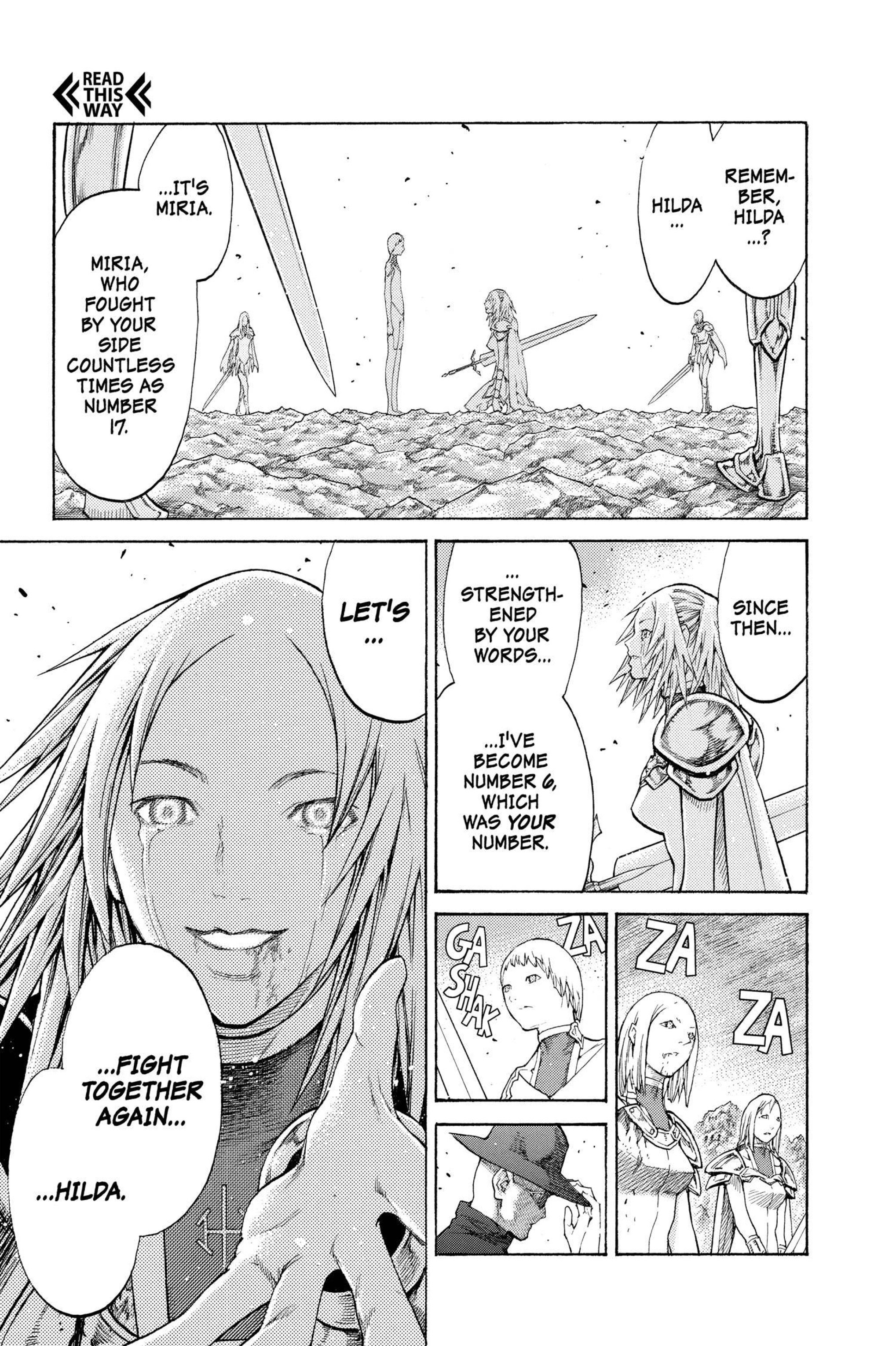 Read online Claymore comic -  Issue #19 - 169