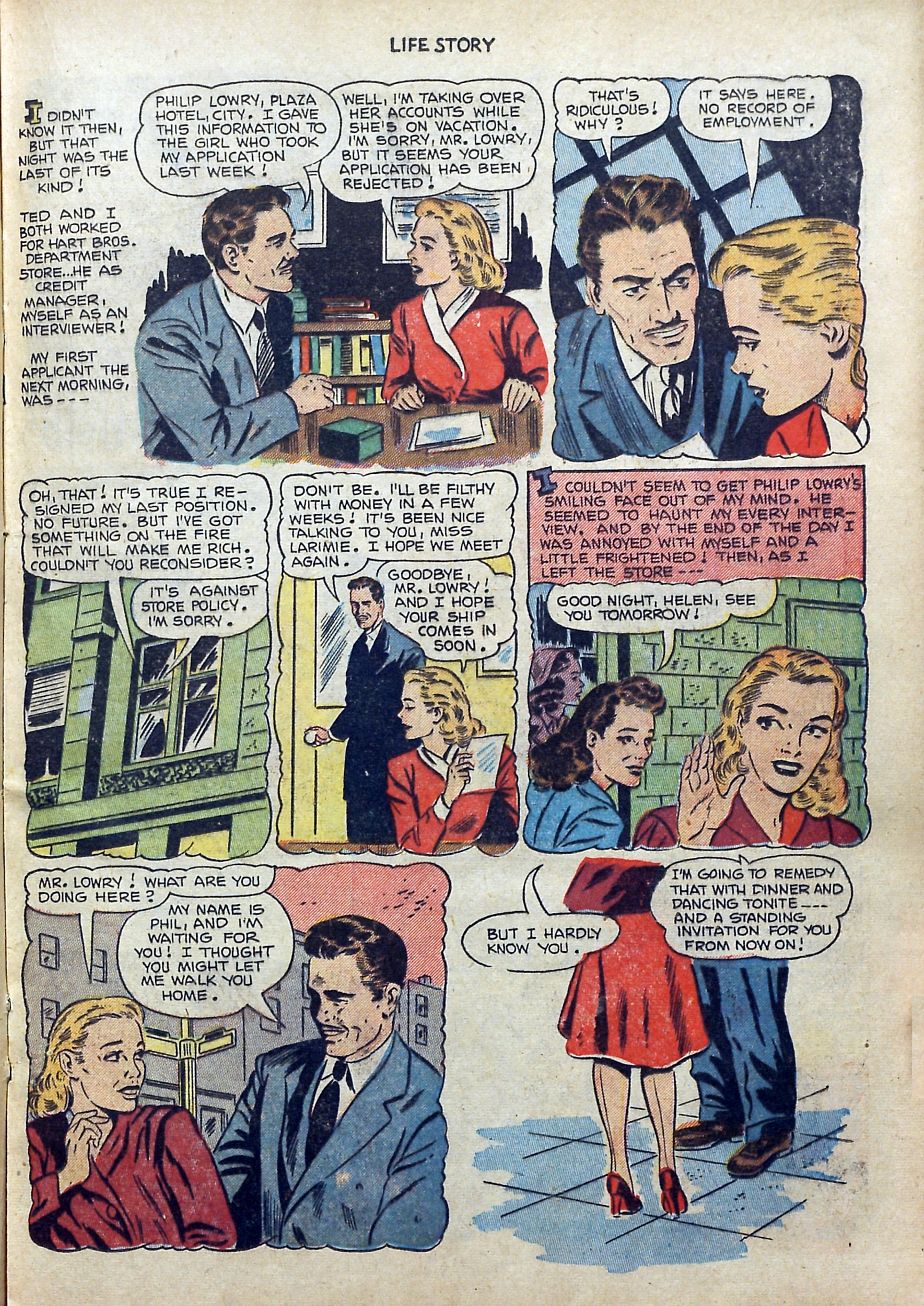 Read online Life Story comic -  Issue #36 - 18