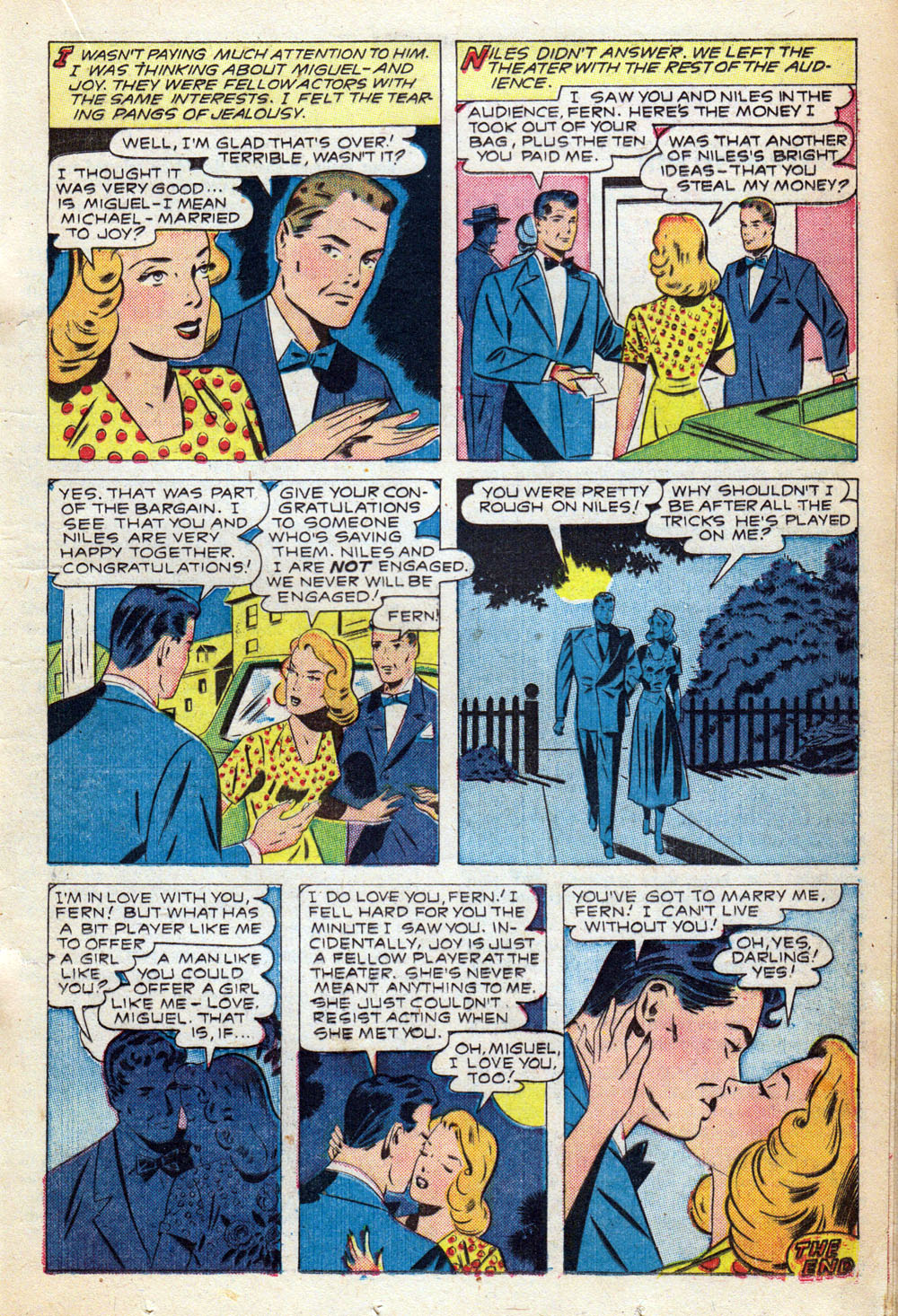 Read online Glamorous Romances comic -  Issue #44 - 25