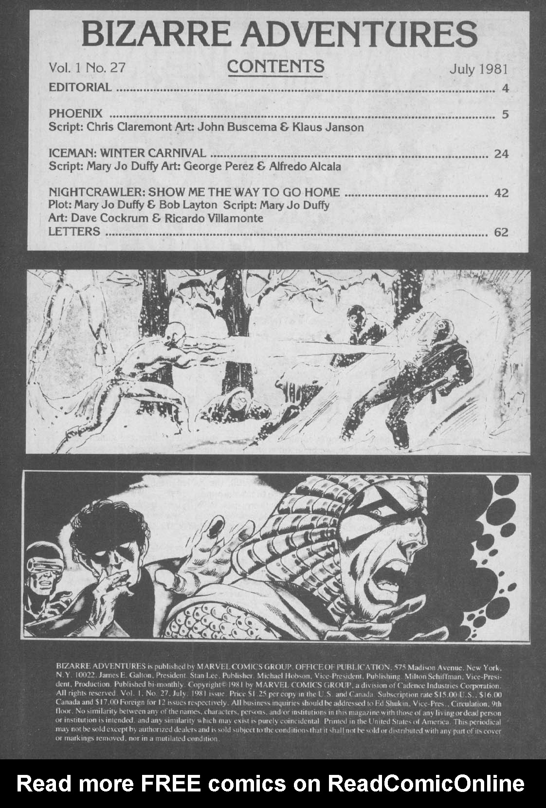 Read online Bizarre Adventures comic -  Issue #27 - 3