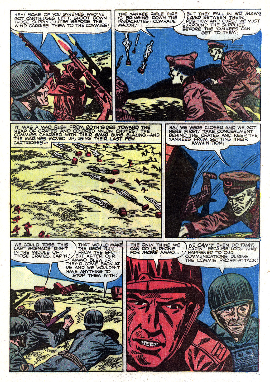 Read online Marines in Action comic -  Issue #12 - 5