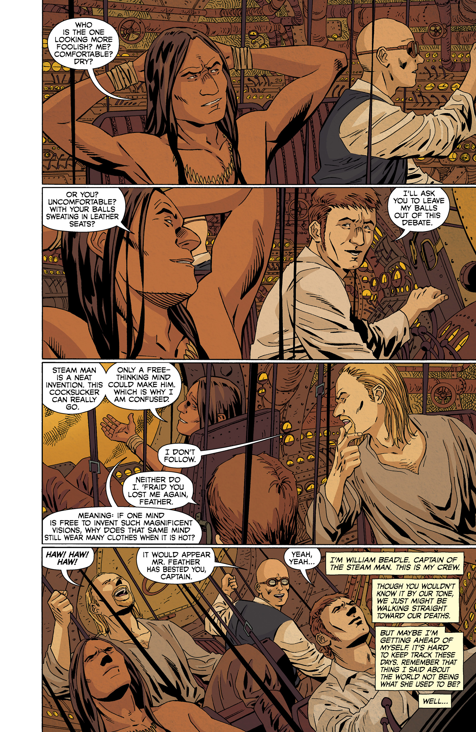 Read online The Steam Man comic -  Issue #1 - 5